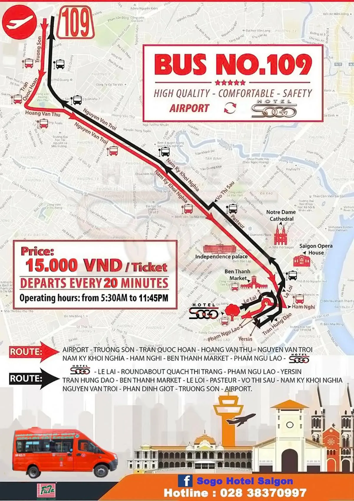 Logo/Certificate/Sign in Sogo Hotel Saigon