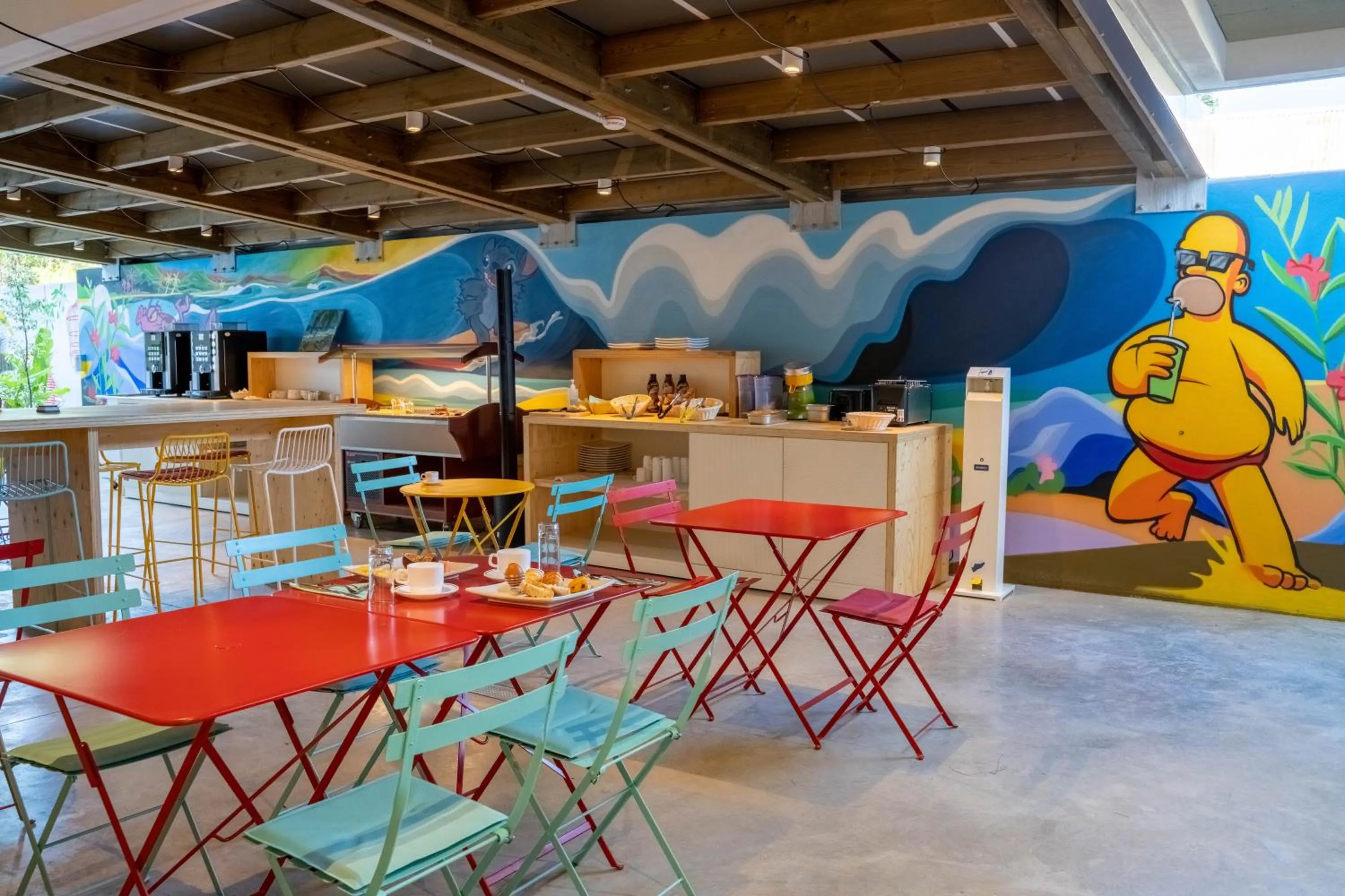 Dining area in HÔTEL LE TERRE SAINTE