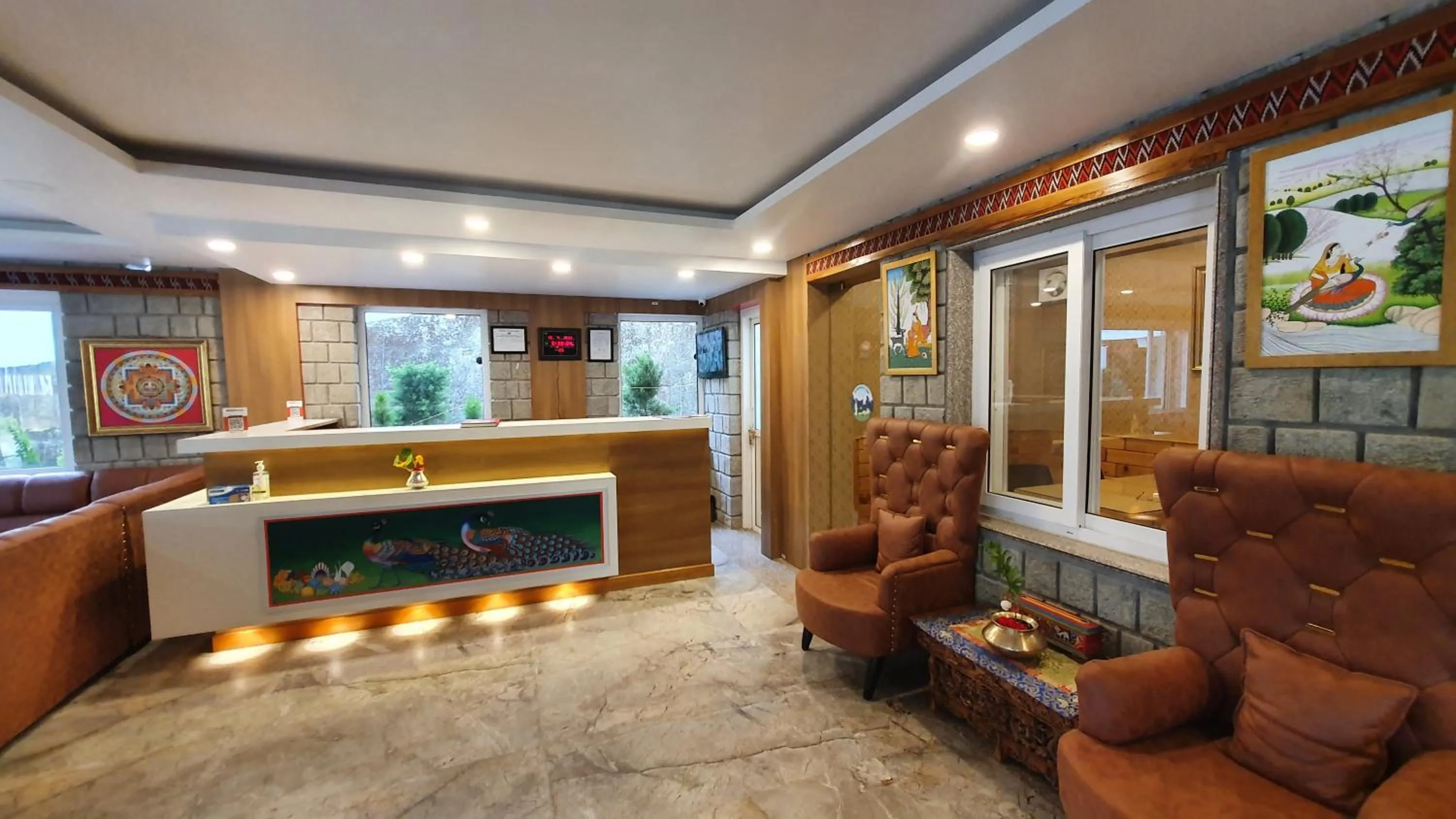 Lobby or reception in Nomadic Inn