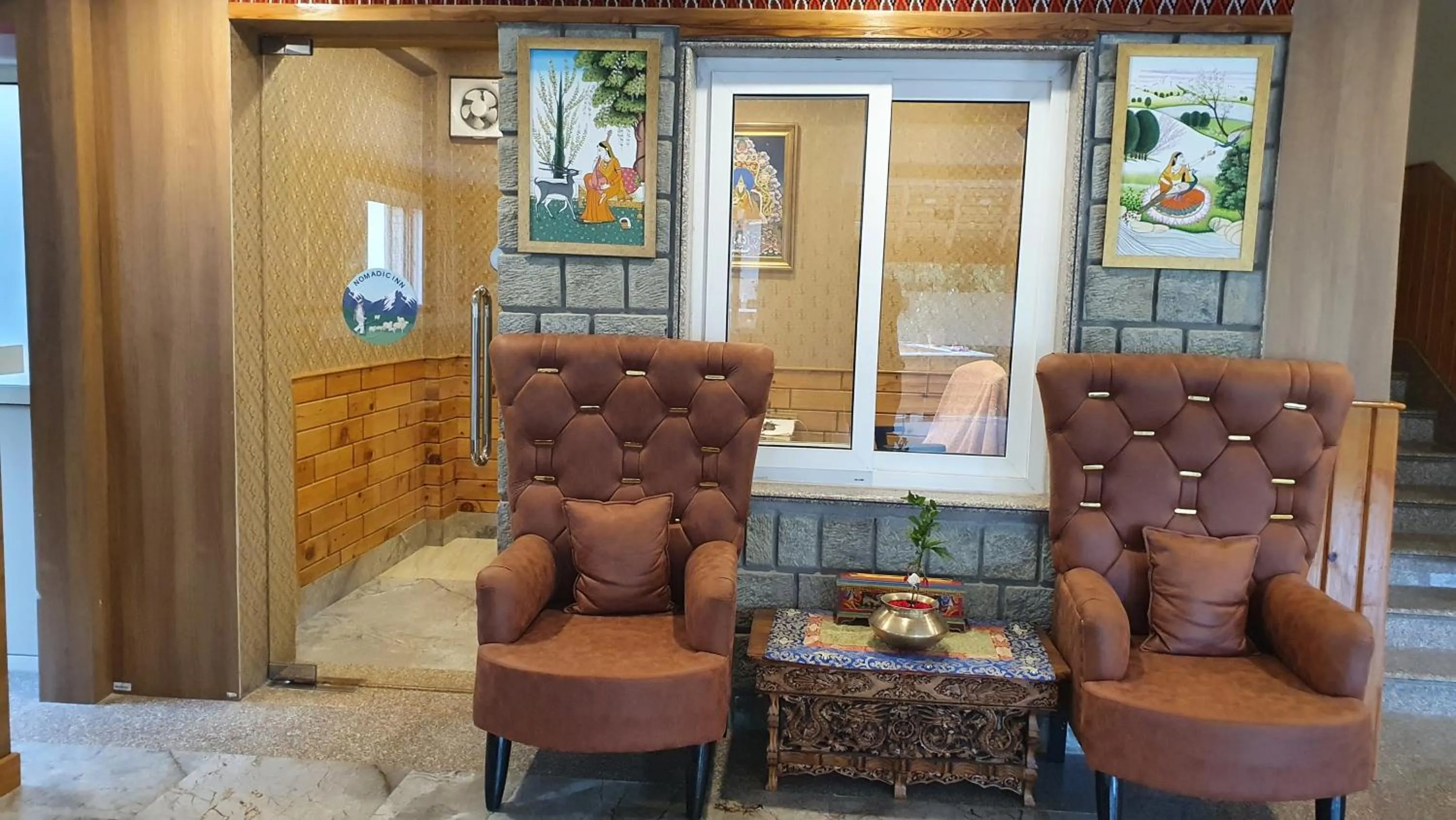 Lobby or reception in Nomadic Inn