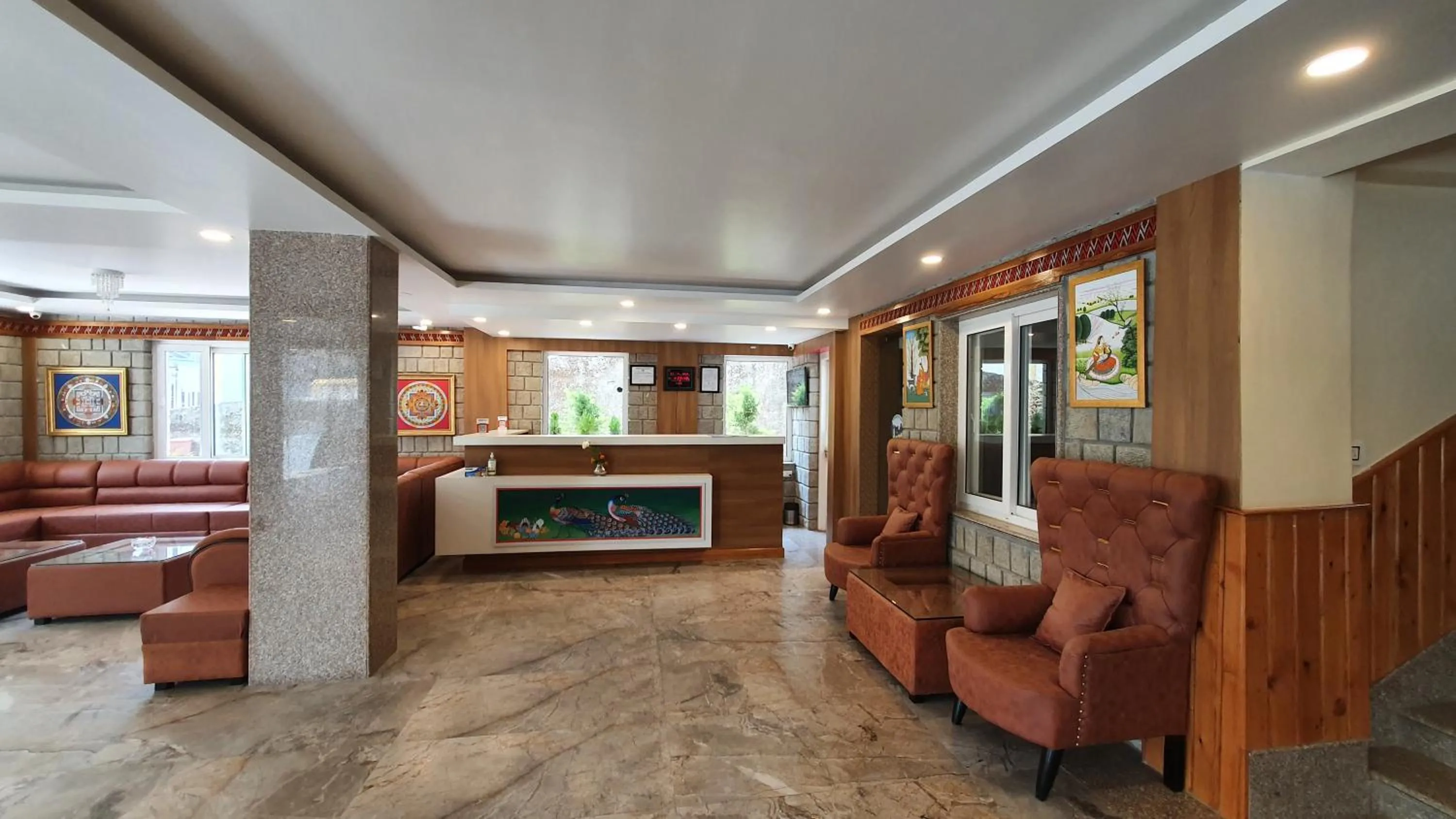 Lobby or reception in Nomadic Inn