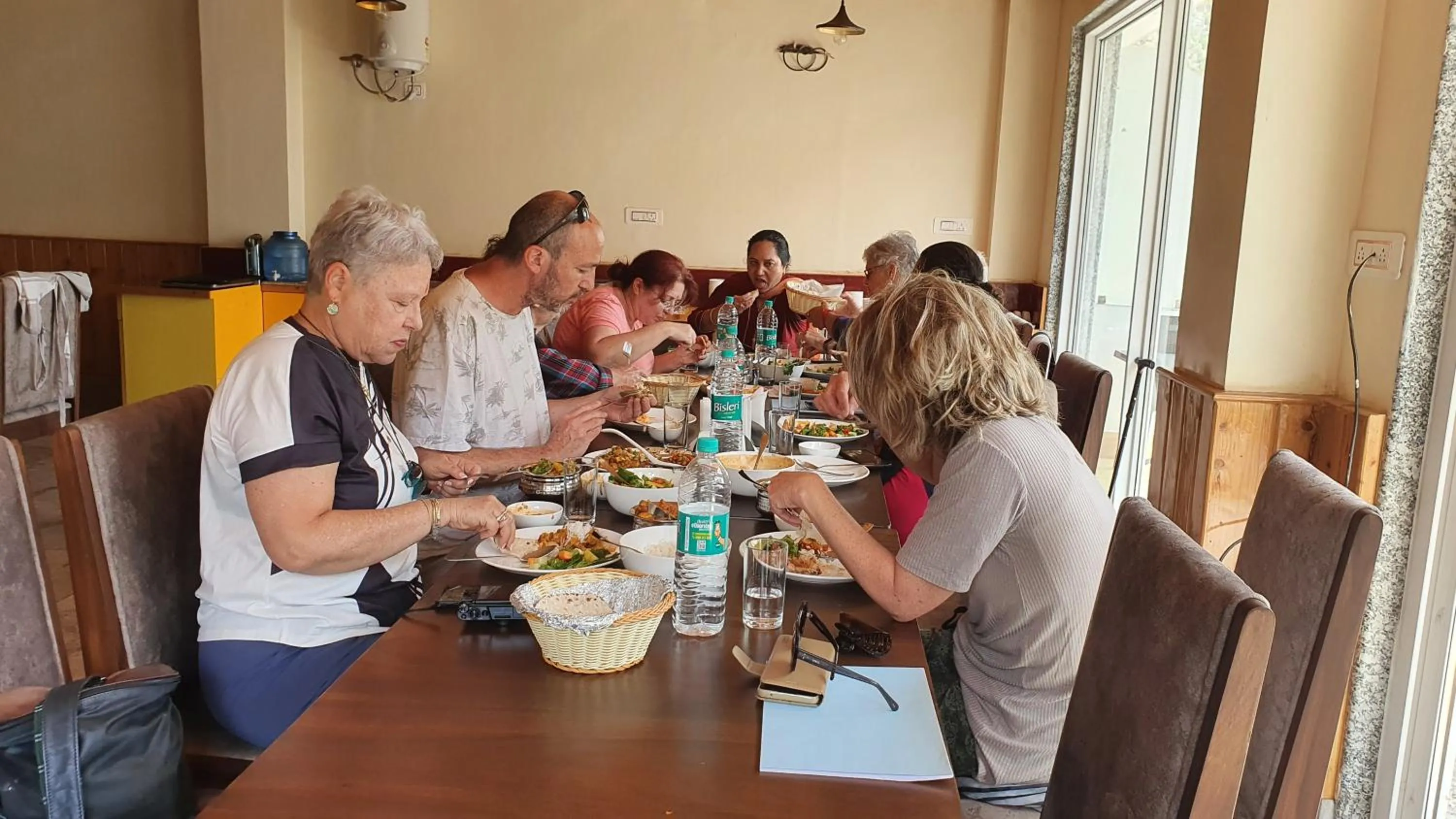 People in Nomadic Inn