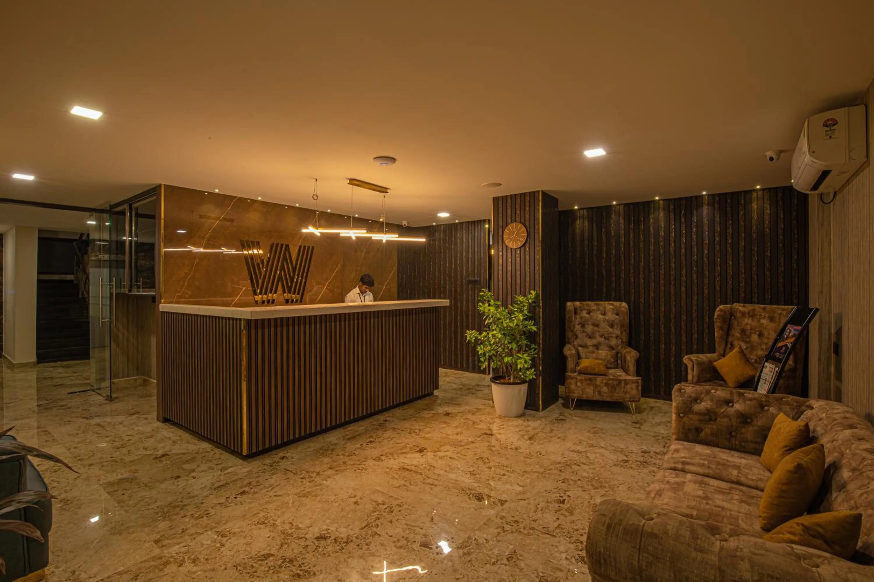 Lobby or reception in Windstone Residency
