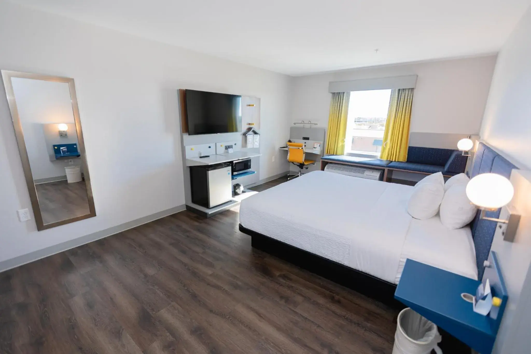 Bed in Microtel Inn & Suites by Wyndham Milford Bed in Microtel Inn & Suites by Wyndham Milford