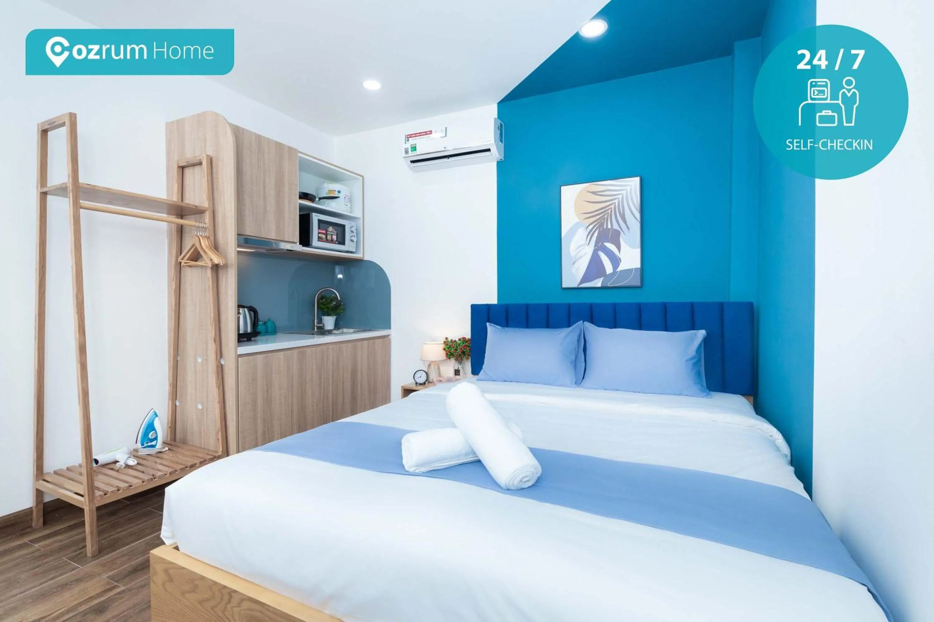 Photo of the whole room, Bed in Cozrum Homes Charming Corner 2