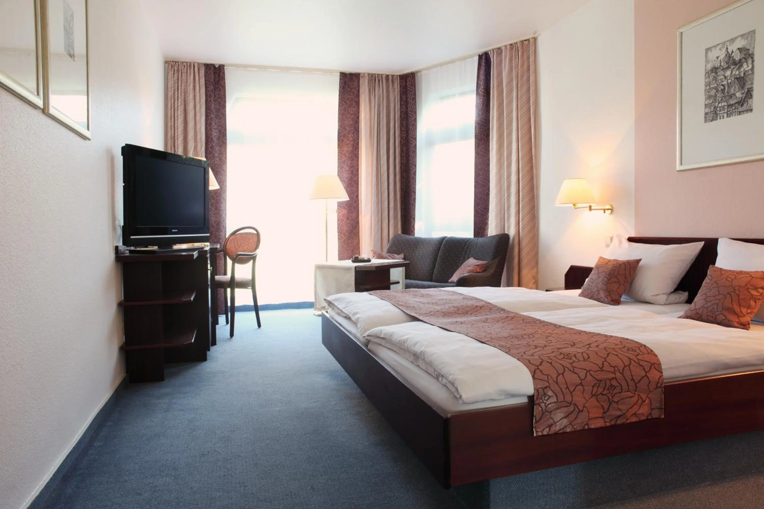 Photo of the whole room, Bed in Hotel Stümpelstal