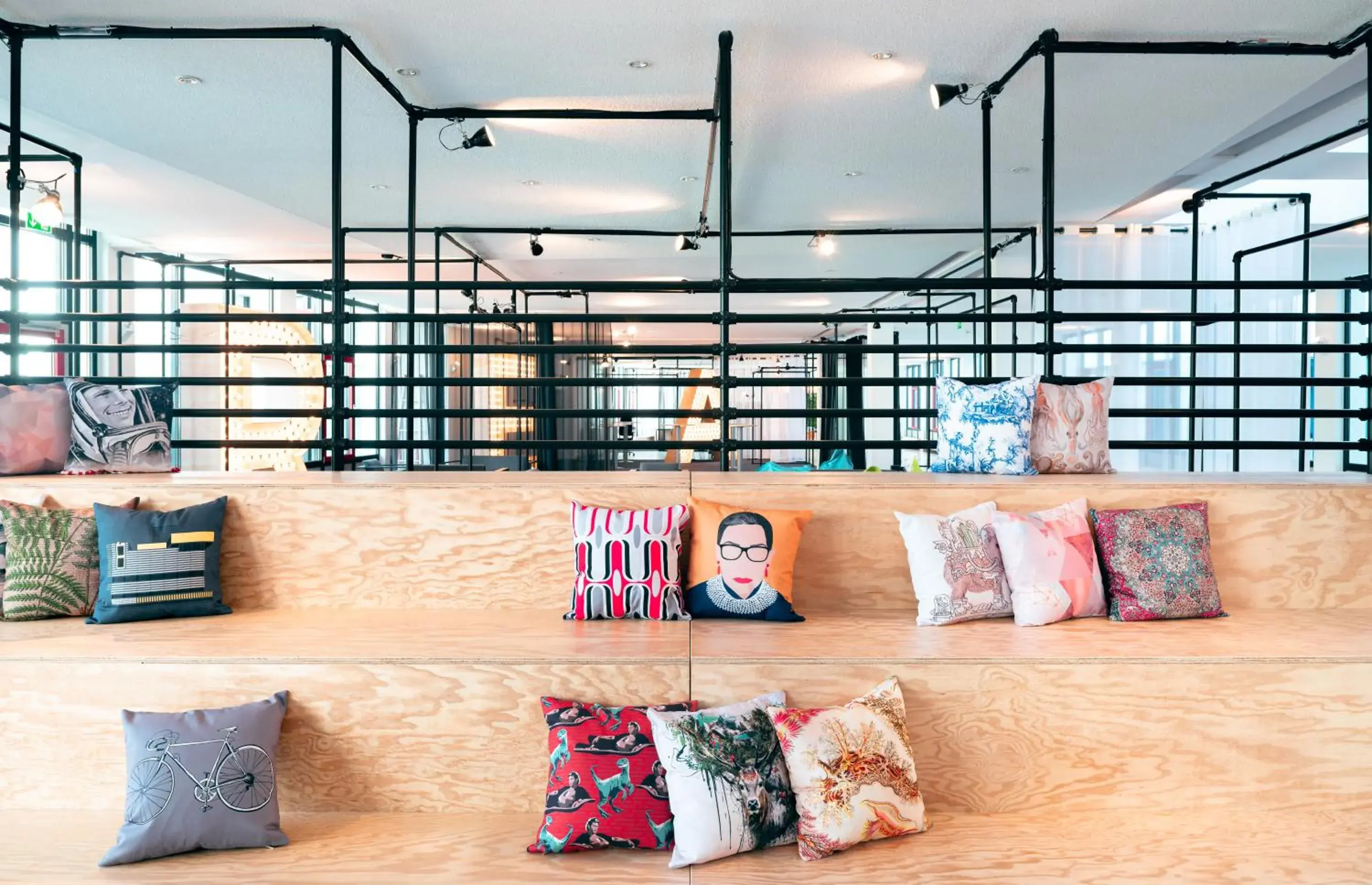 Lobby or reception in Greet hotel Darmstadt - an Accor hotel - Lobby or reception in Greet hotel Darmstadt - an Accor hotel -