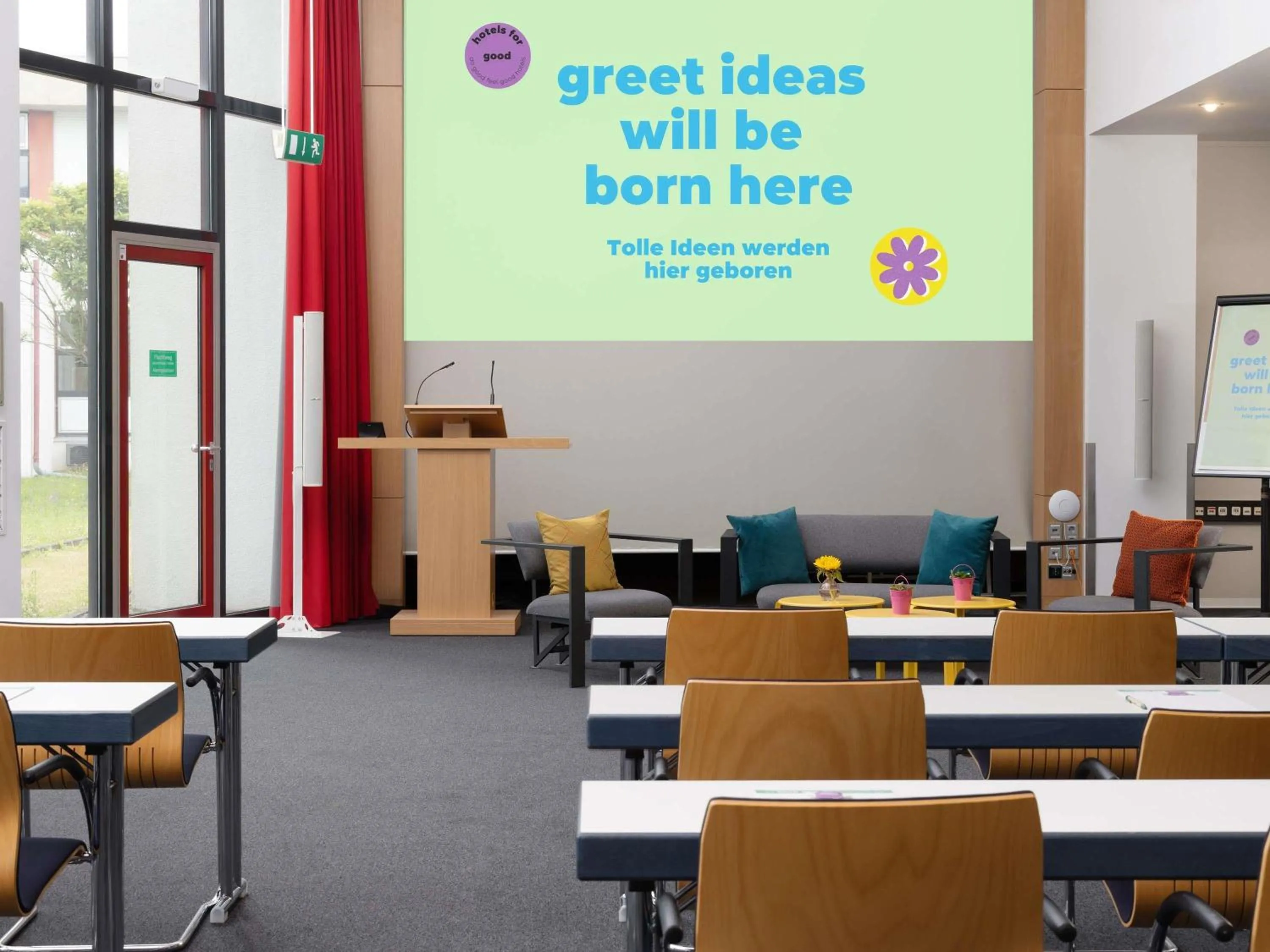 Meeting/conference room in Greet hotel Darmstadt - an Accor hotel -