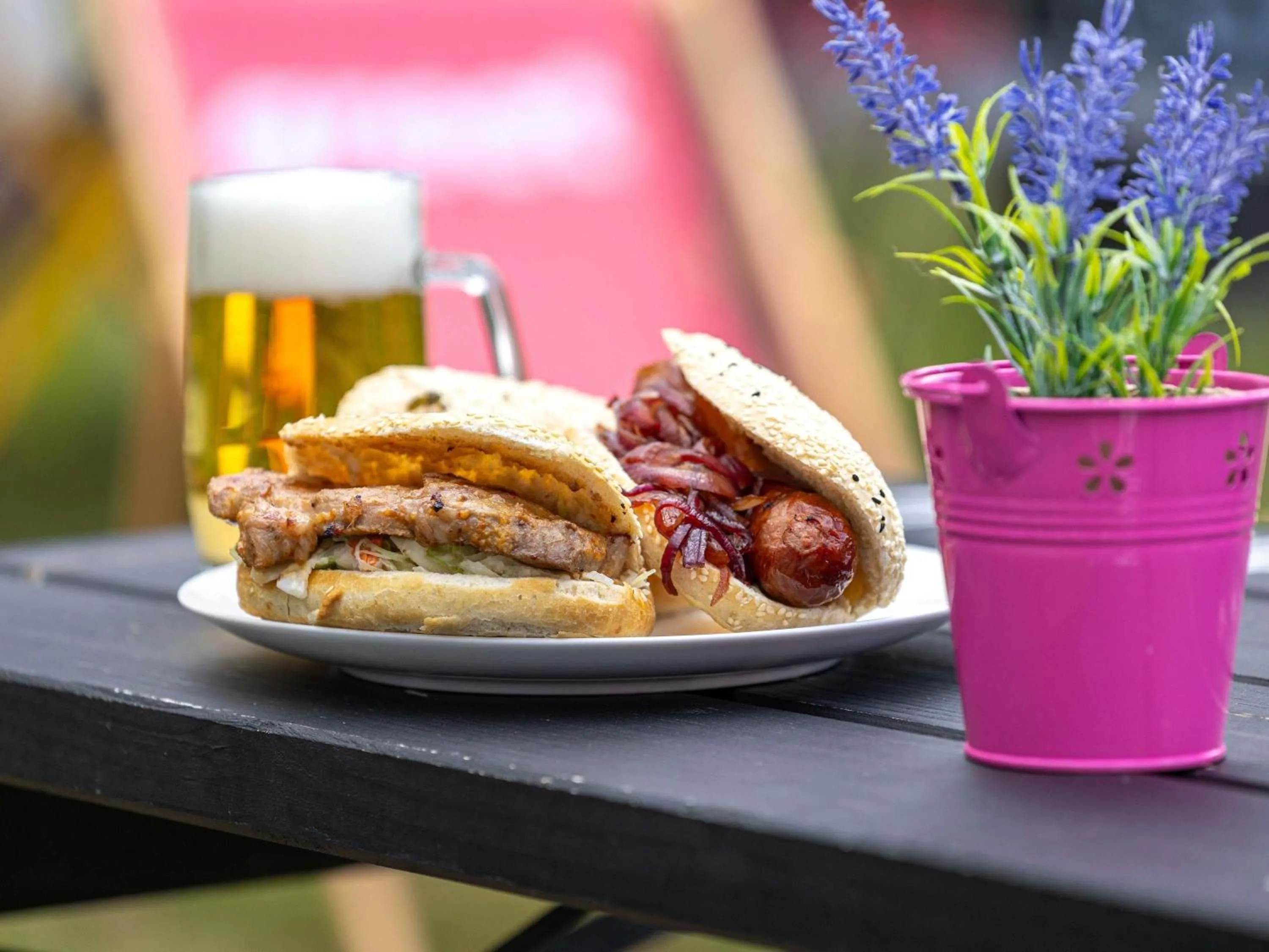 BBQ facilities in Greet hotel Darmstadt - an Accor hotel -