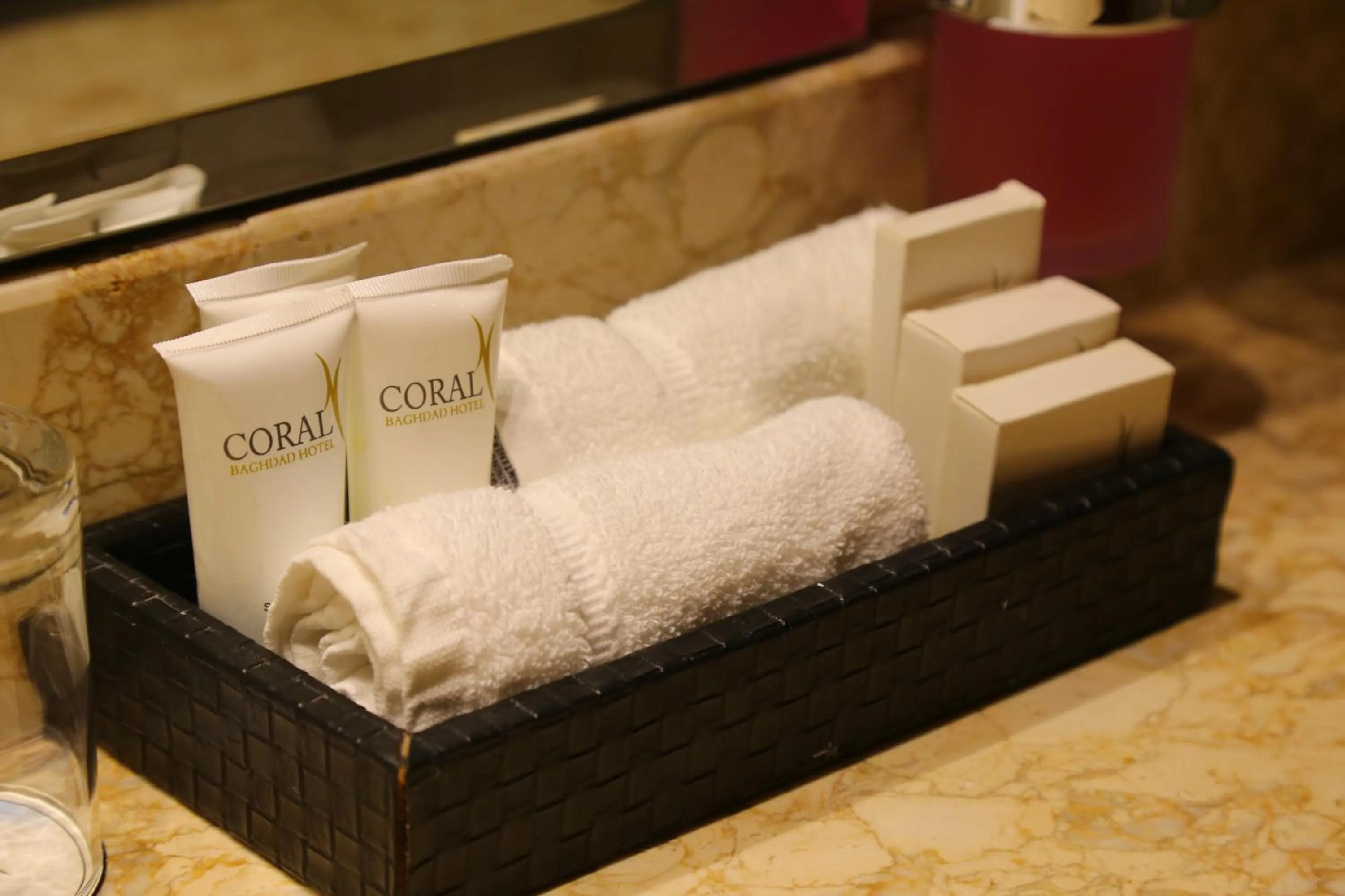 Bathroom in Coral Baghdad Hotel