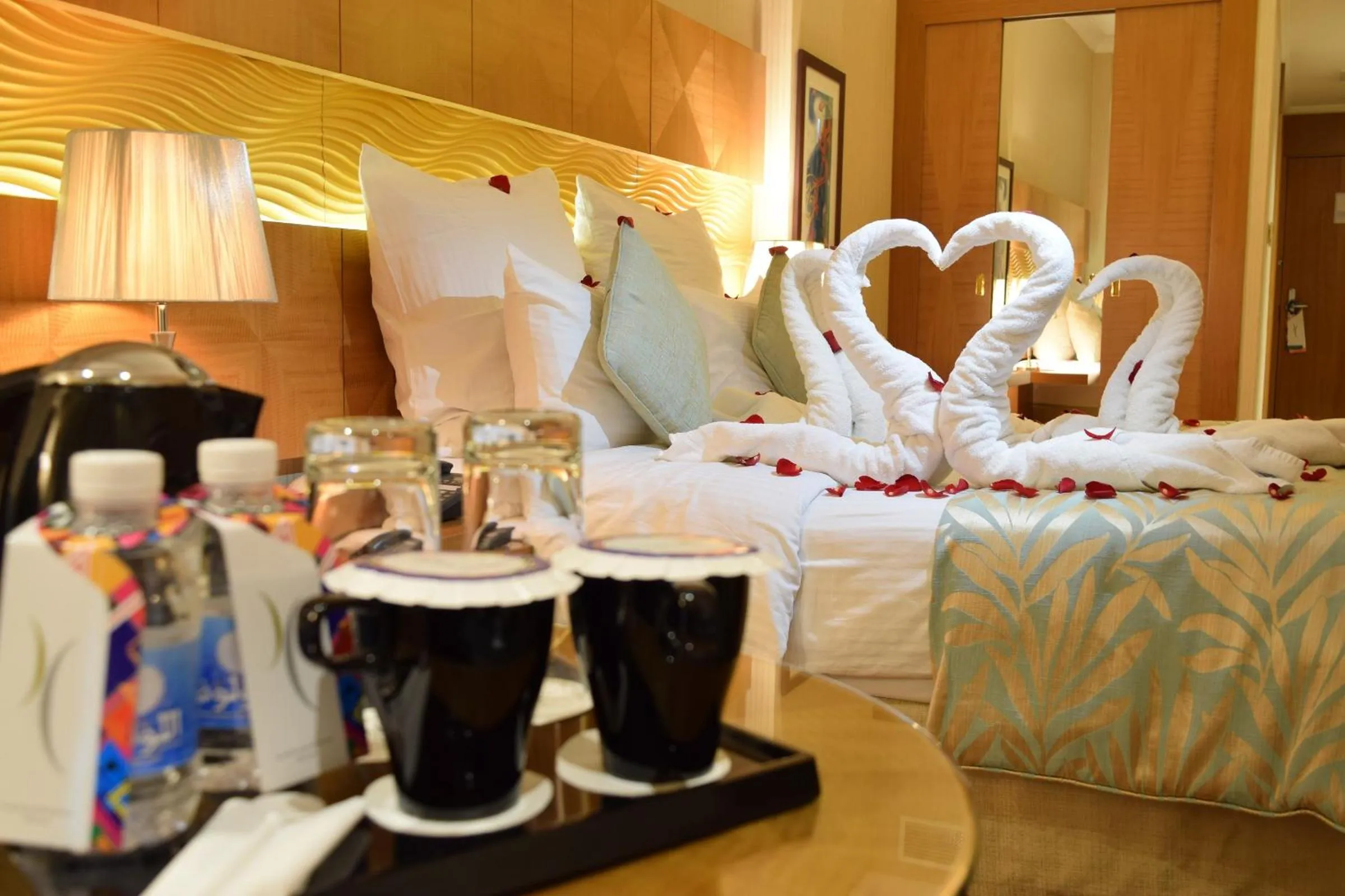 Bed in Coral Baghdad Hotel