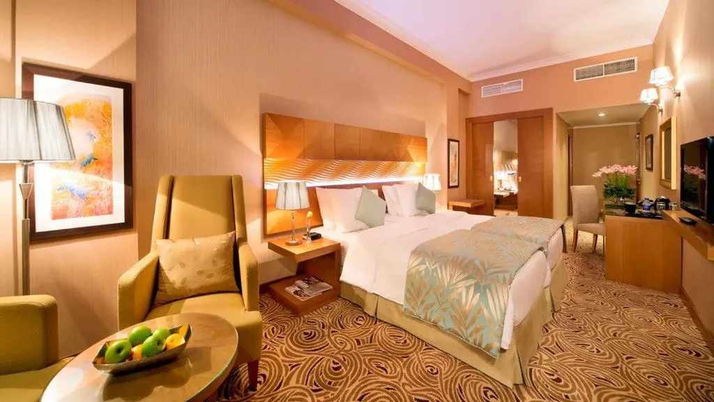 Bed in Coral Baghdad Hotel