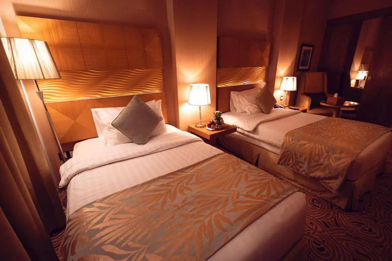 Bed in Coral Baghdad Hotel