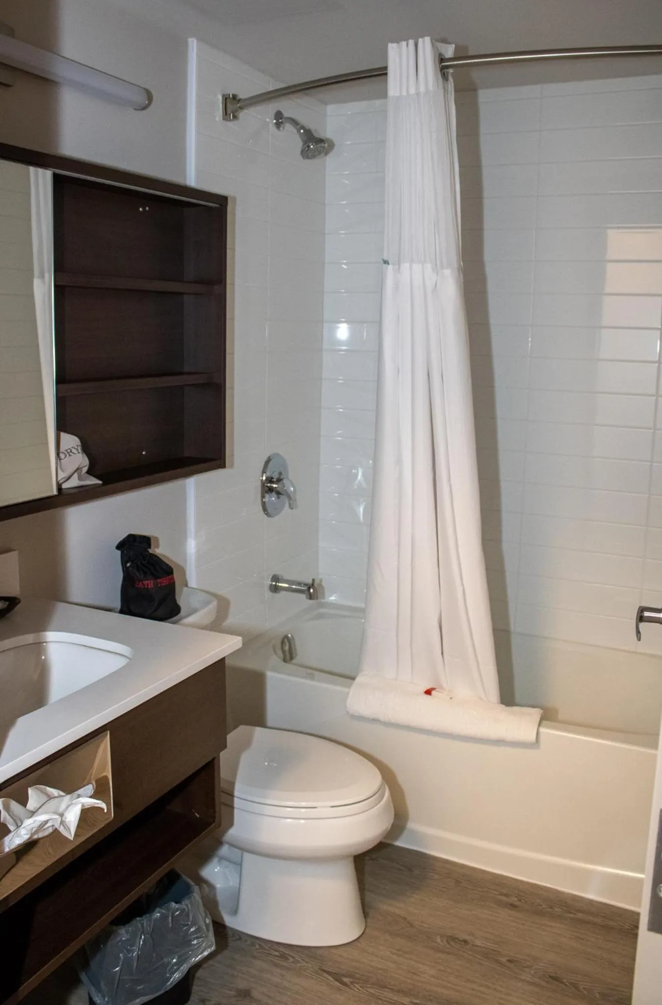 Shower in Microtel Inn & Suites by Wyndham Antigonish