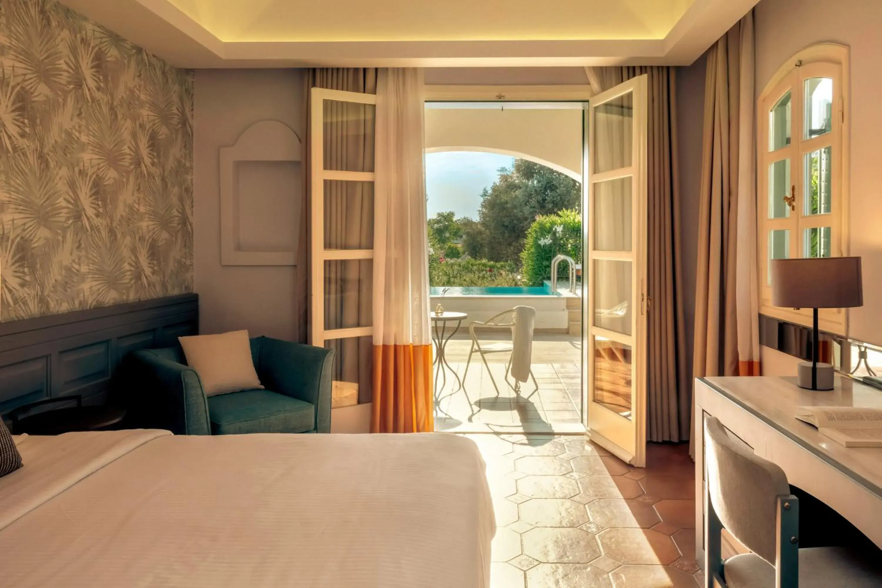 Family Bungalow Garden View Private Pool in Zeus Eretria Resort Family Bungalow Garden View Private Pool in Zeus Eretria Resort