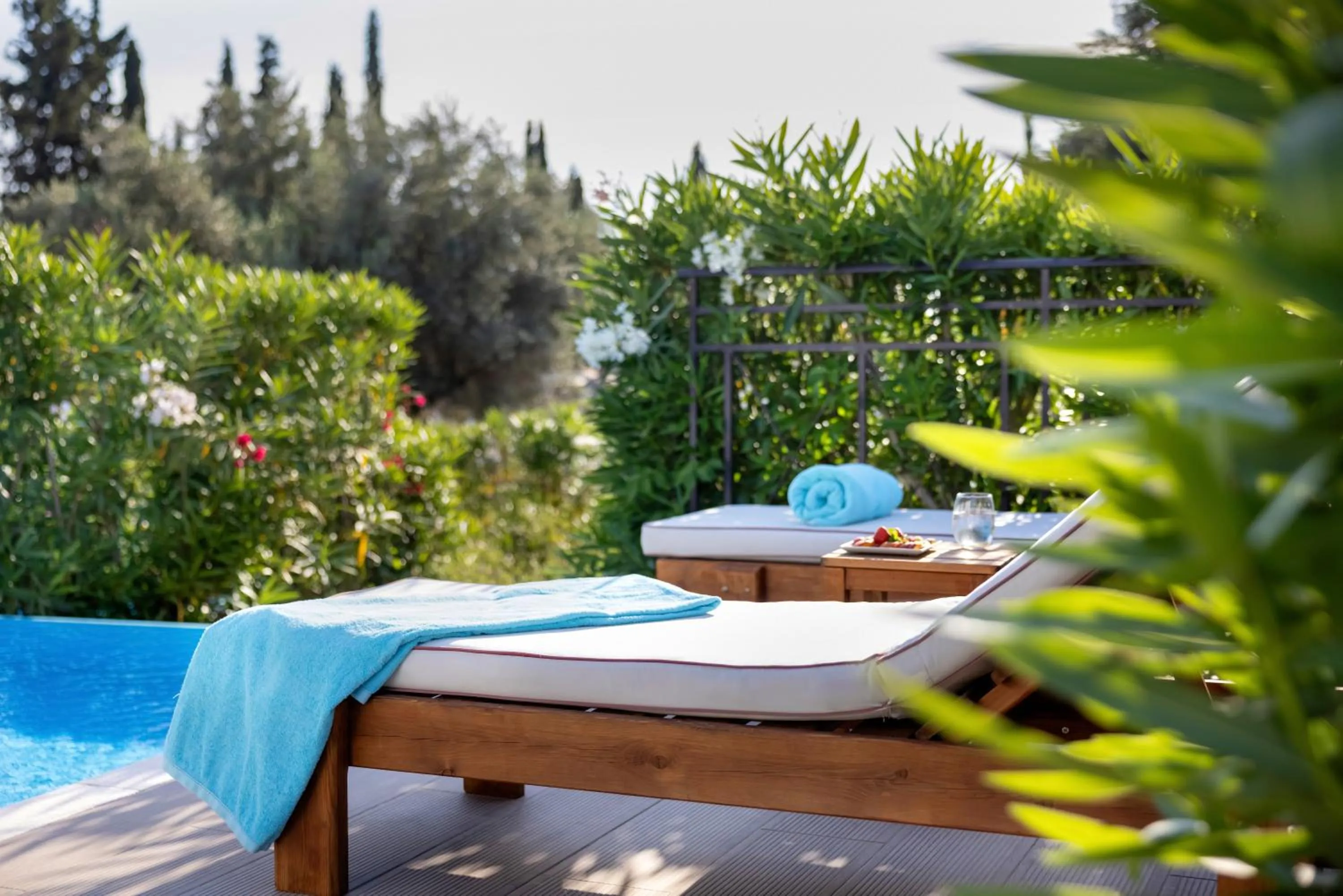 Swimming pool in Zeus Eretria Resort