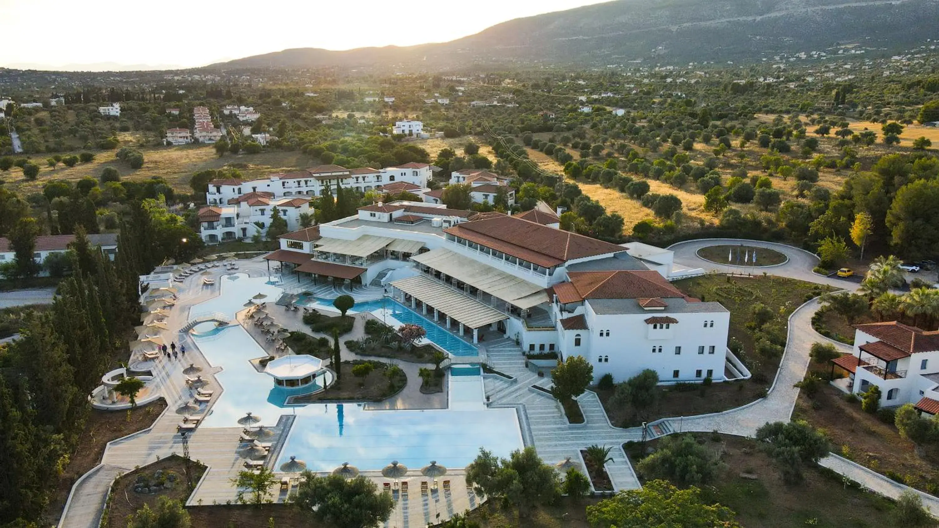 Bird's eye view in Eretria Hotel & Spa Resort Bird's eye view in Eretria Hotel & Spa Resort
