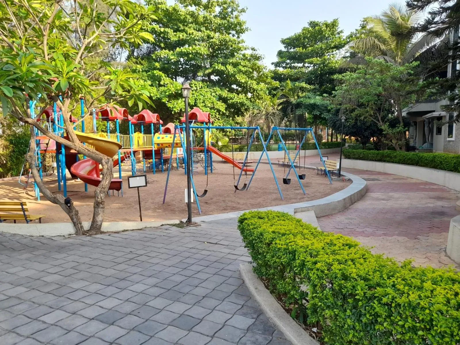 Children play ground in Aquarius Resort