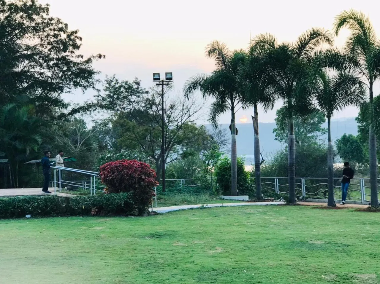 Garden in Aquarius Resort