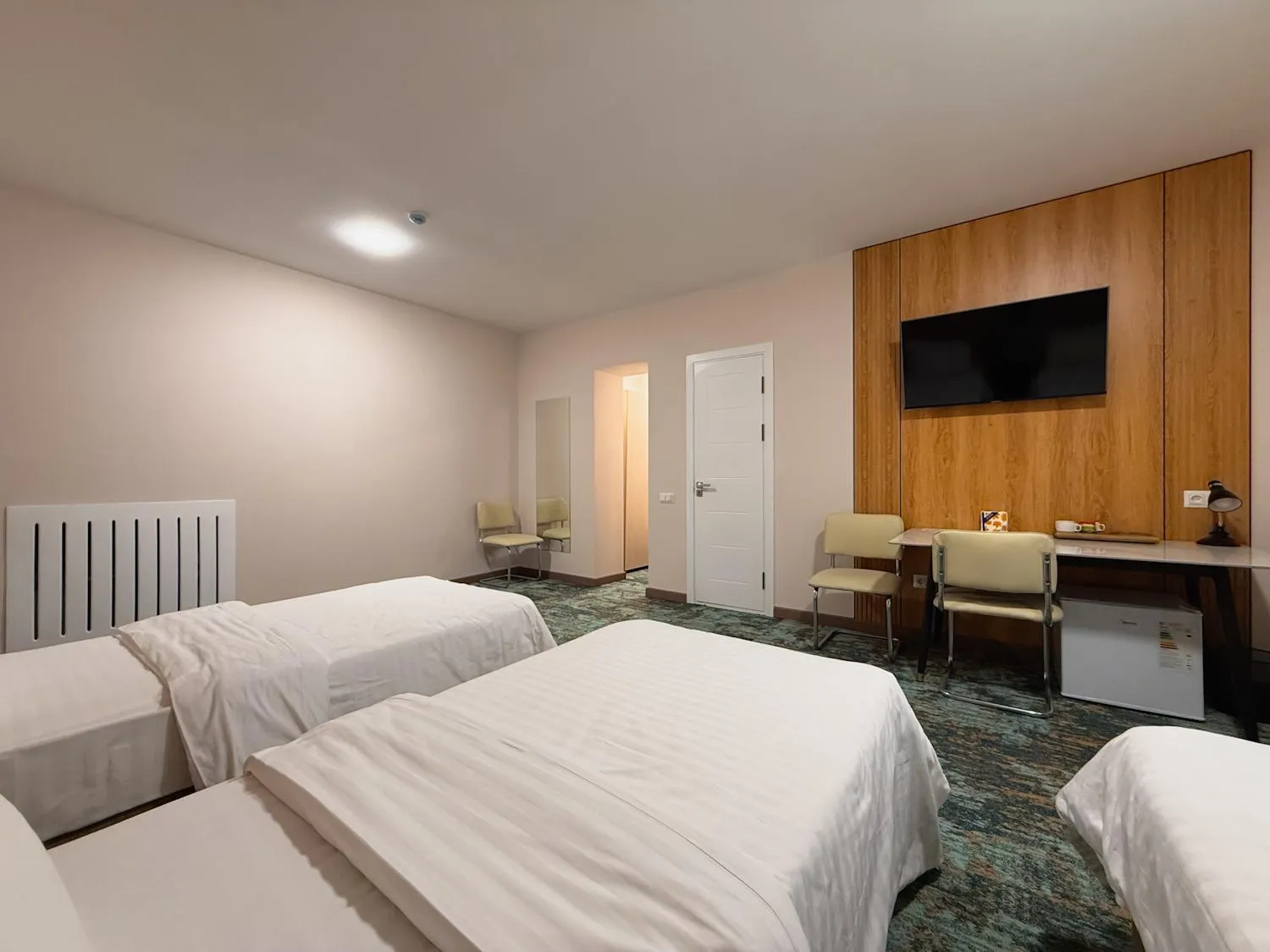 Bed in Musafir Hotel