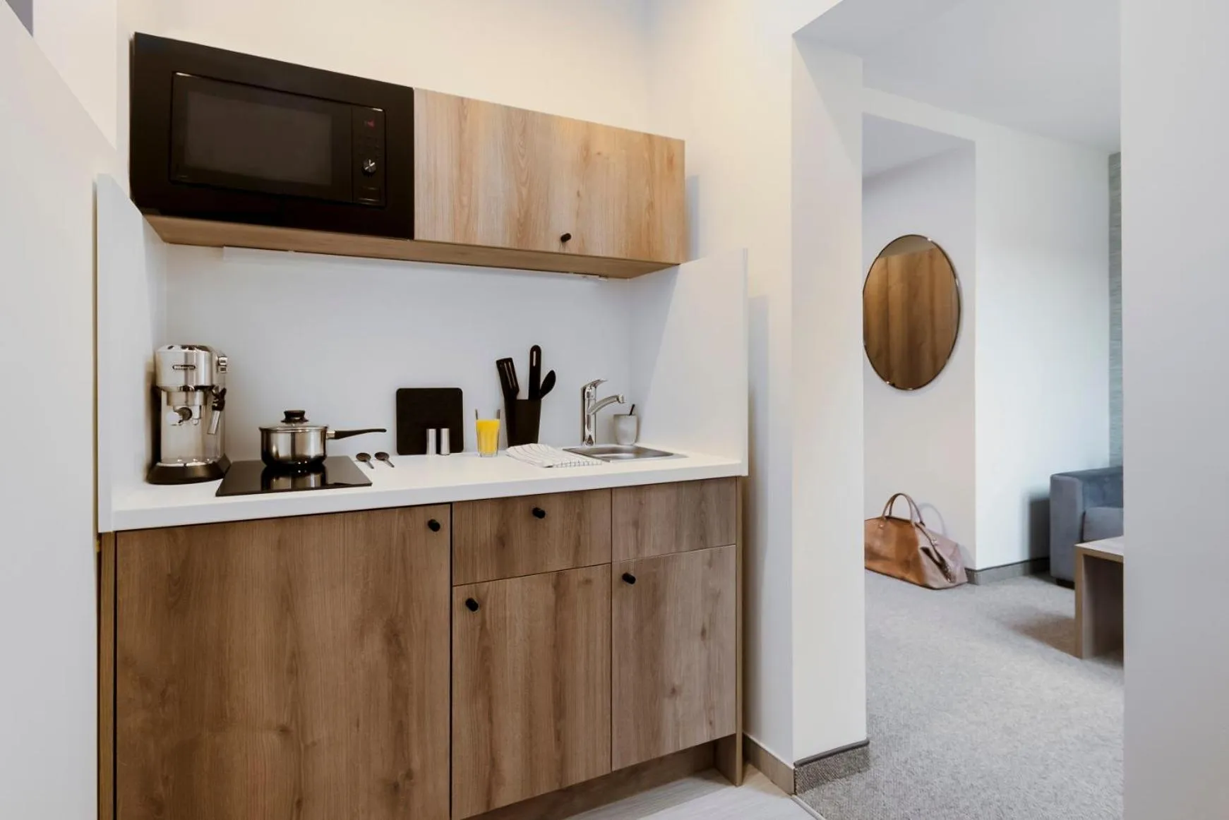 Kitchen or kitchenette in maakt Hotel