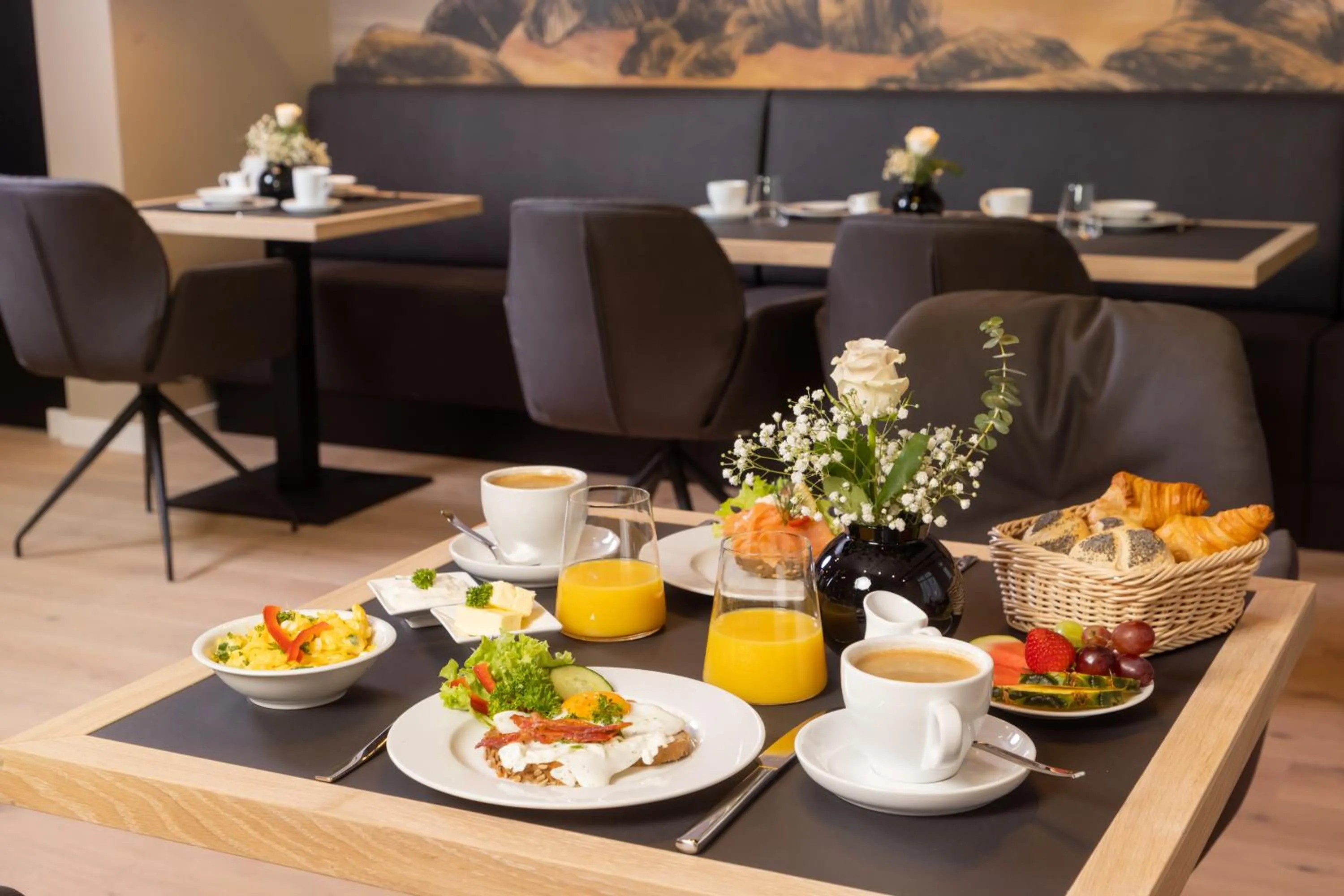 Breakfast in maakt Hotel