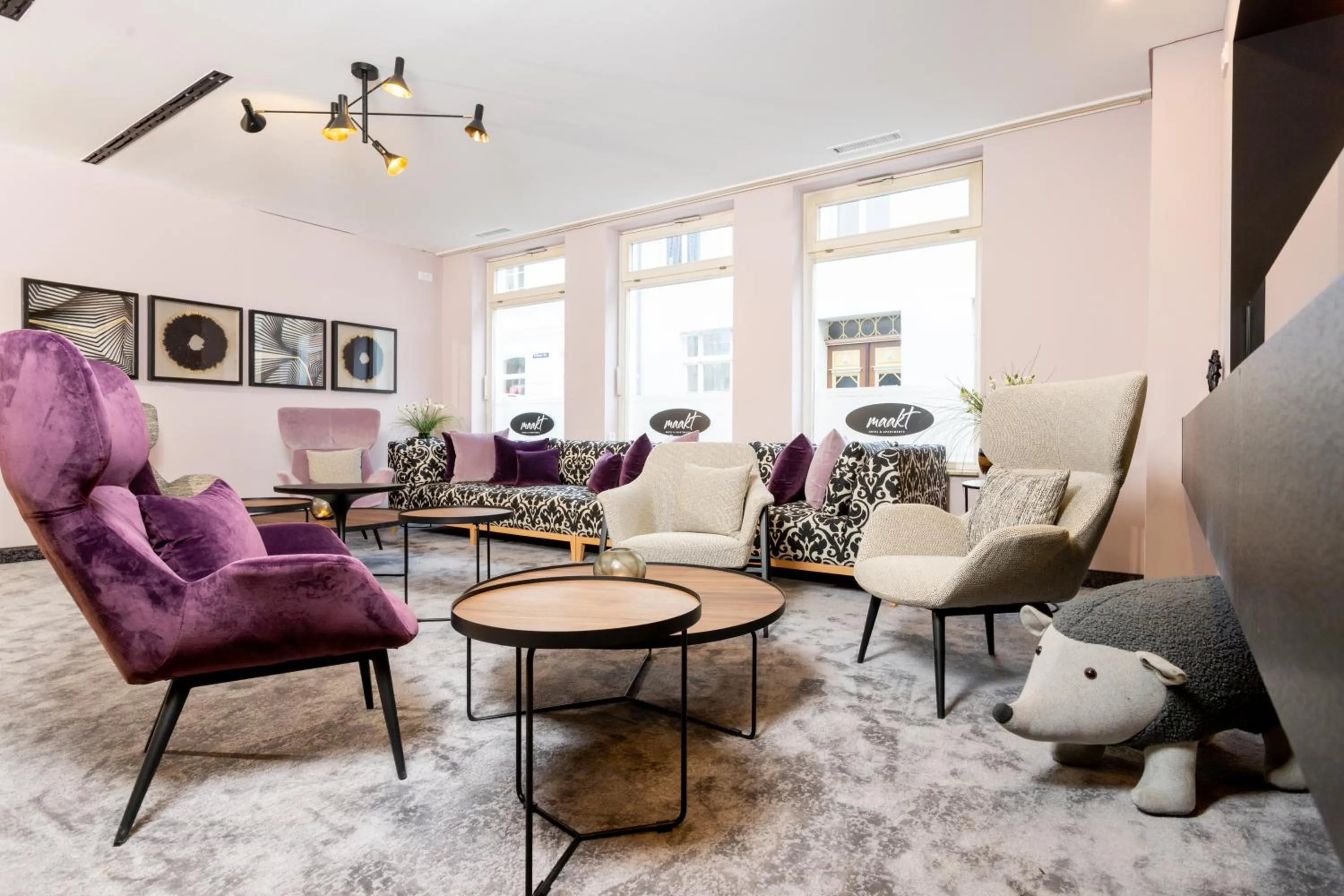 Lounge or bar in maakt Hotel