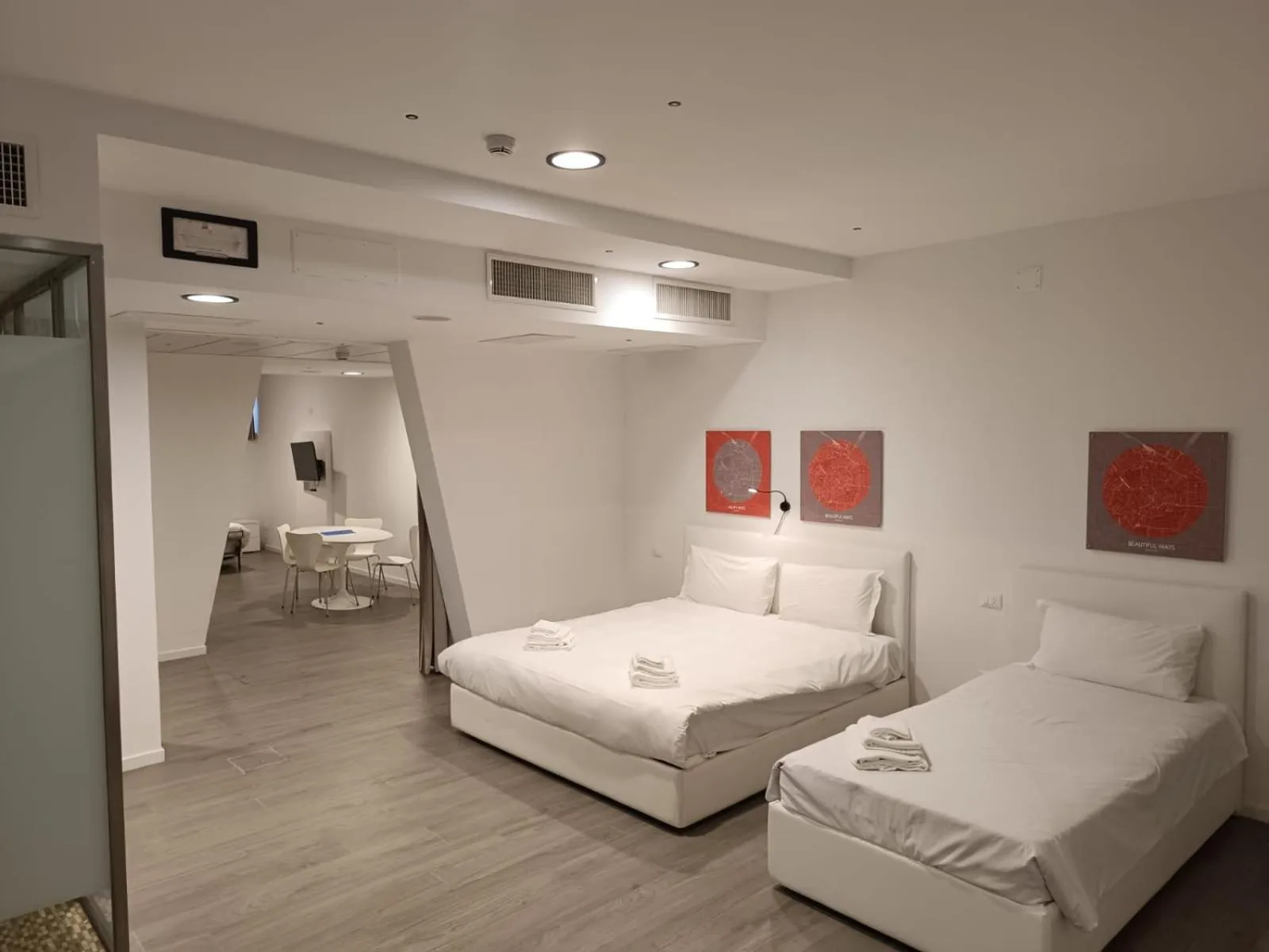 Bedroom, Bed in Fasthotel Linate