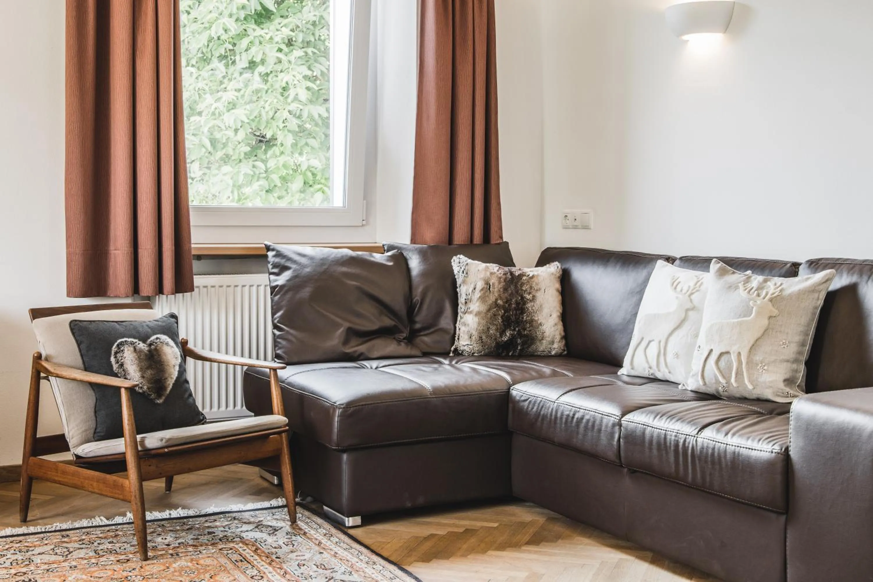 Living room in Villa Martiner Apartments Francesco