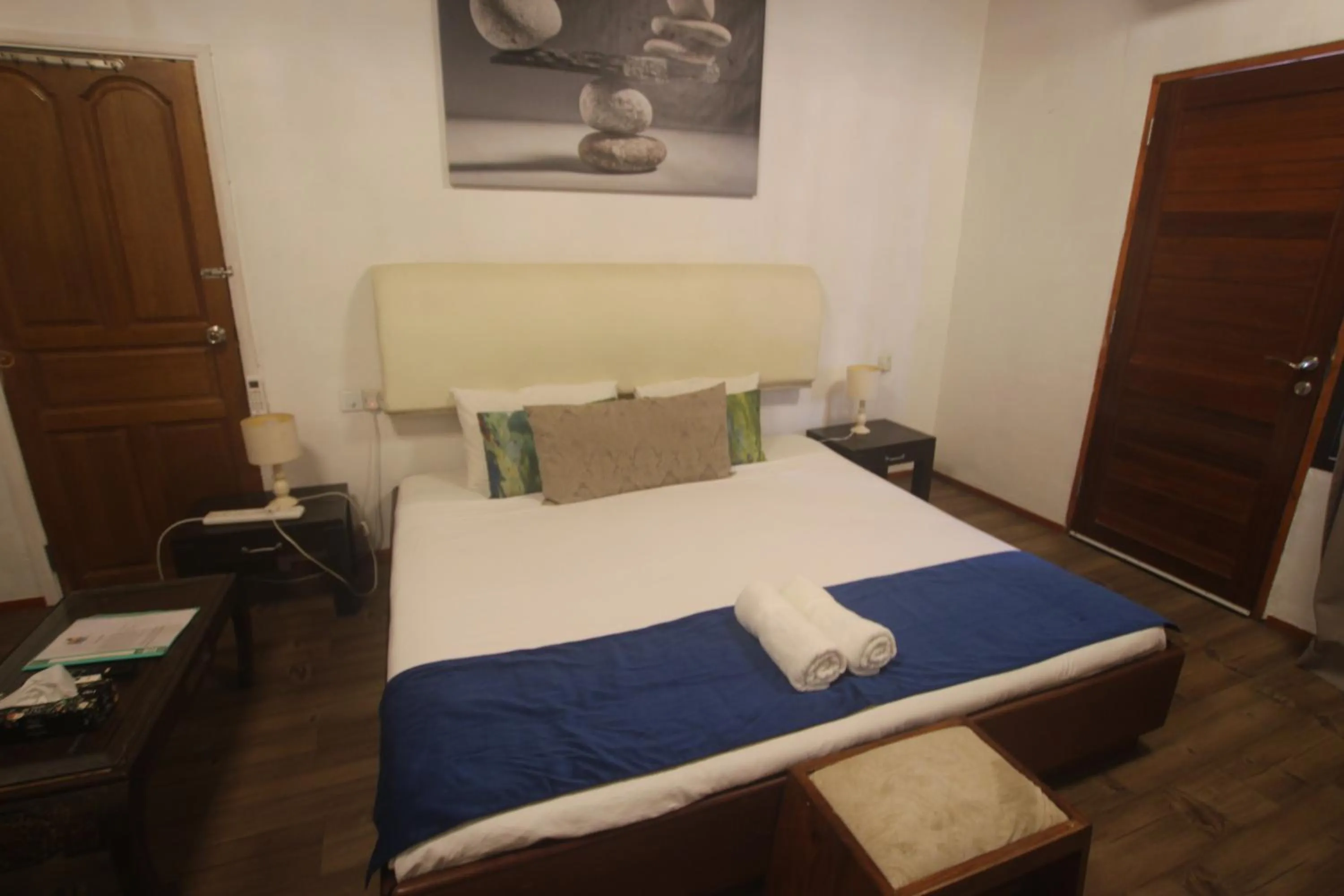 Bed in Castaway Lodge