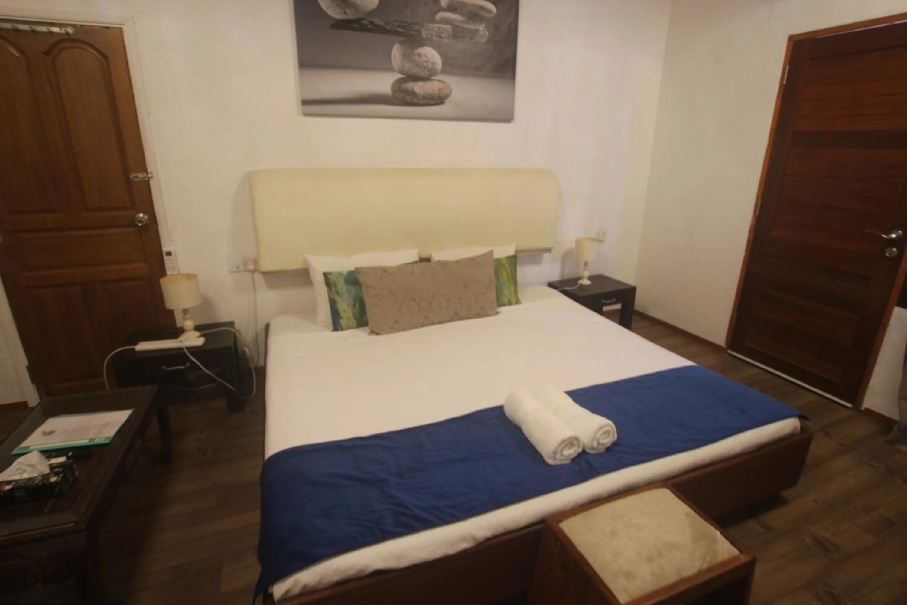 Bed in Castaway Lodge