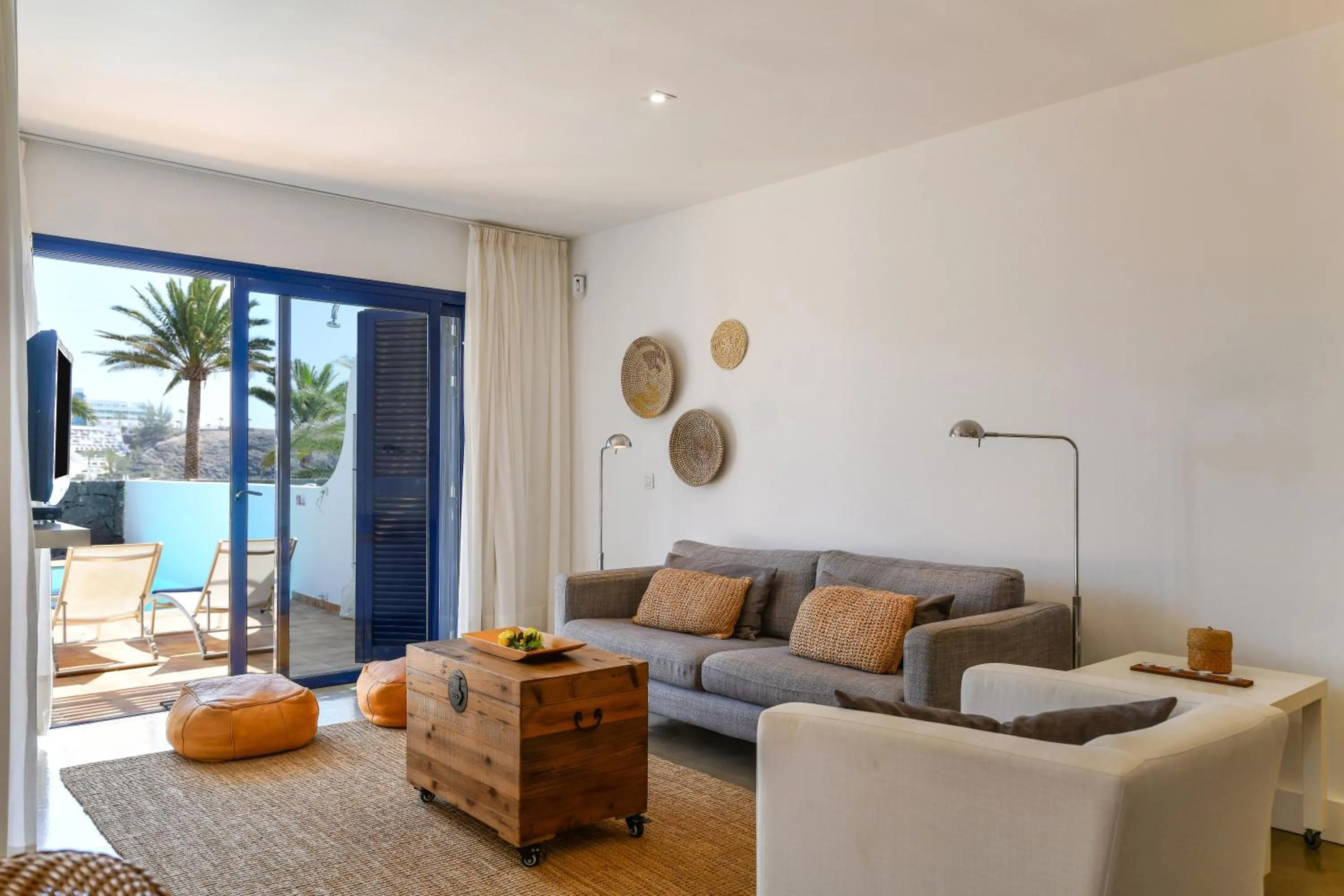 Living room in Coloradas Beach Villa