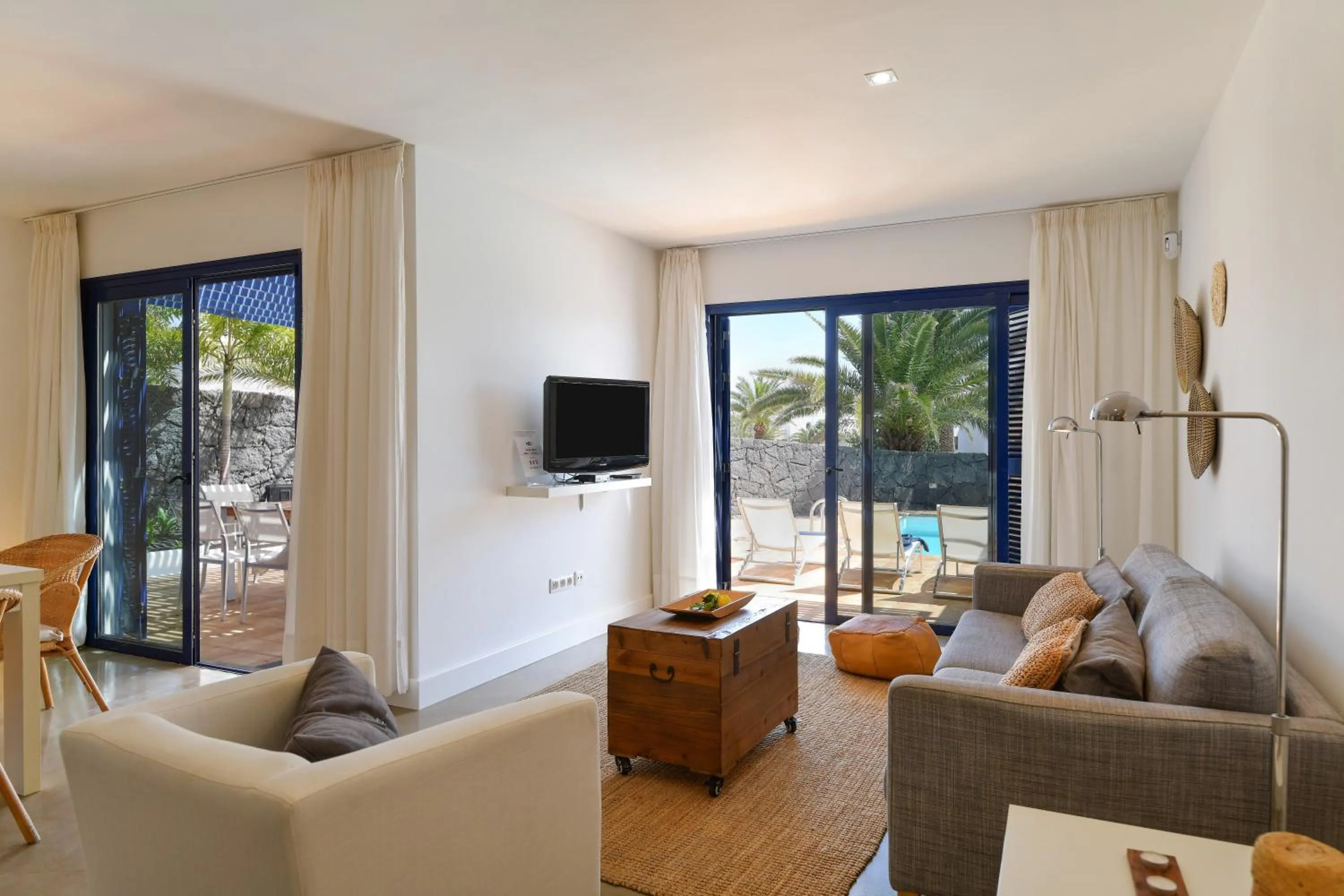 Living room in Coloradas Beach Villa