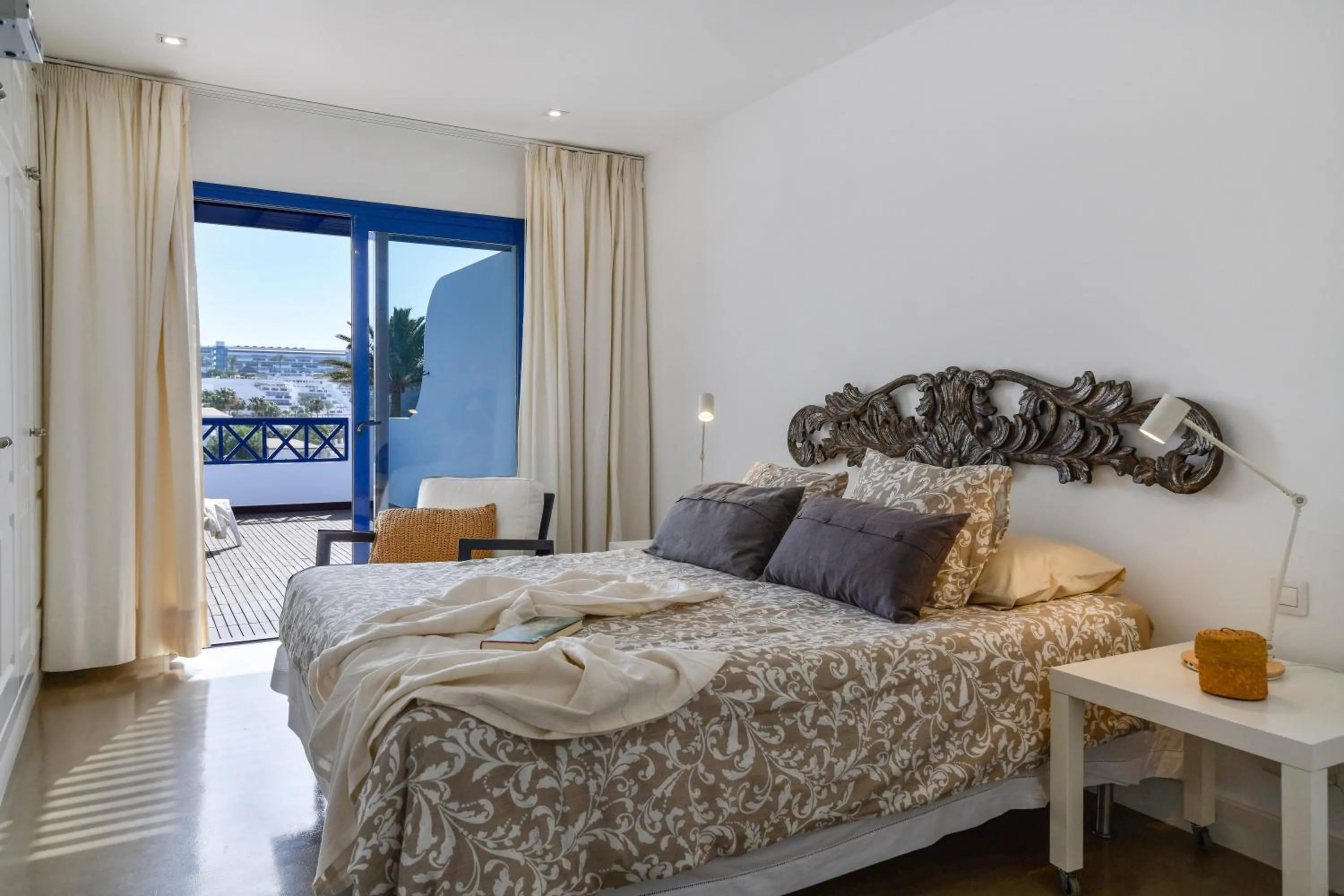 Living room, Bed in Coloradas Beach Villa