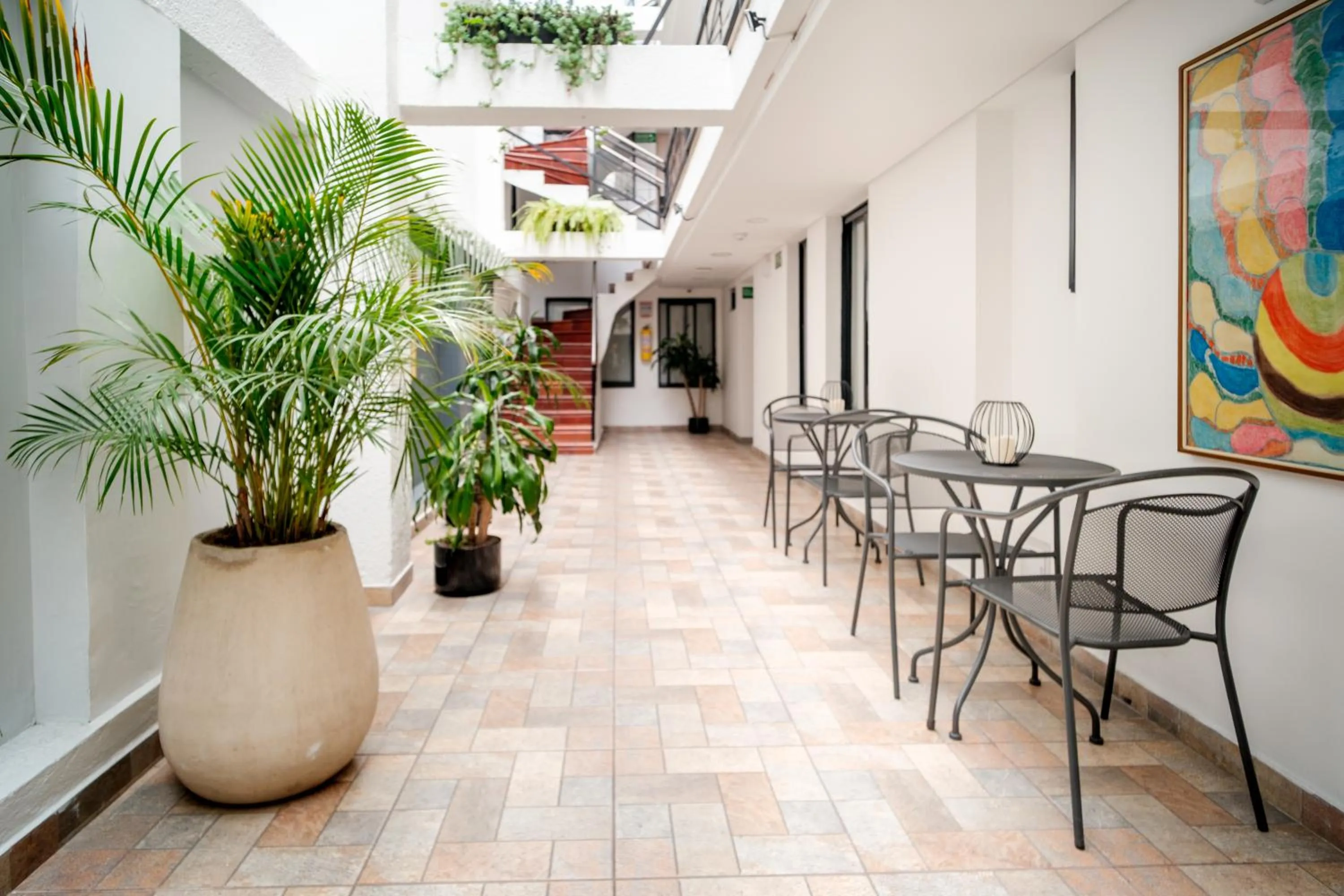 Patio in Palermo Home Bogota & Art Gallery