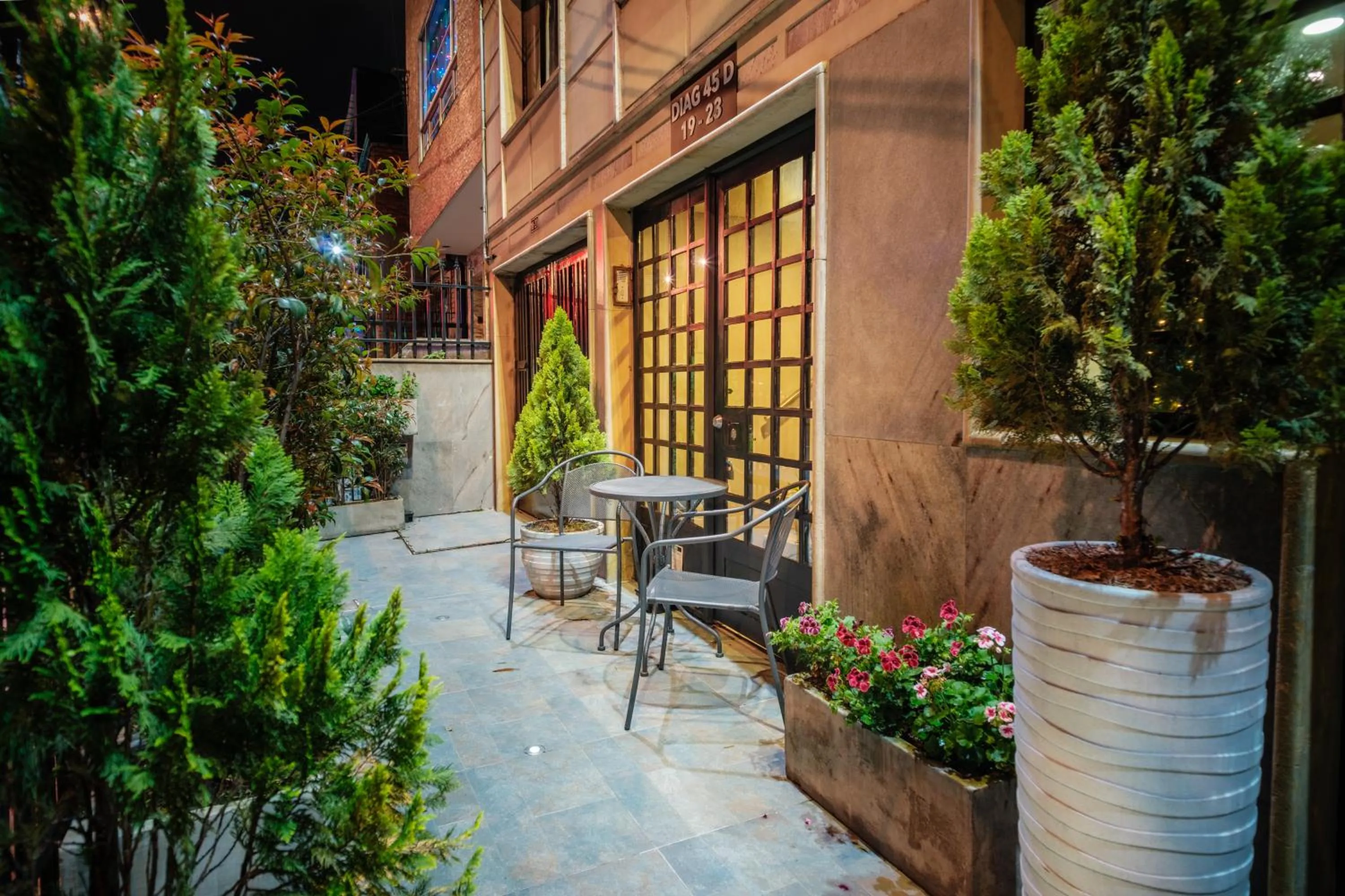 Patio in Palermo Home Bogota & Art Gallery