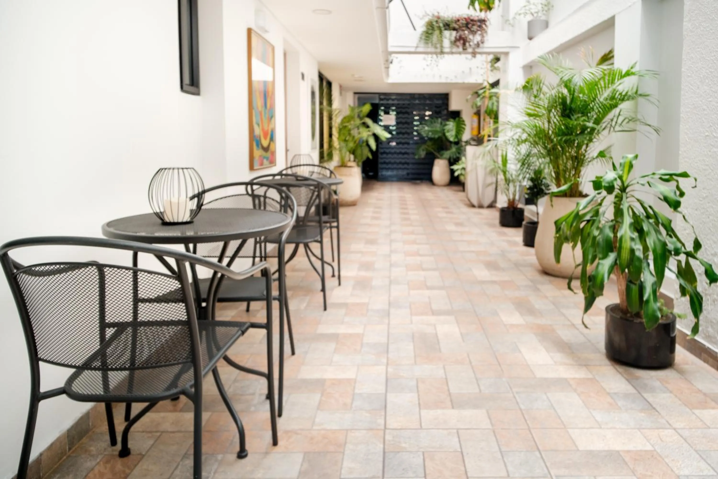 Patio in Palermo Home Bogota & Art Gallery