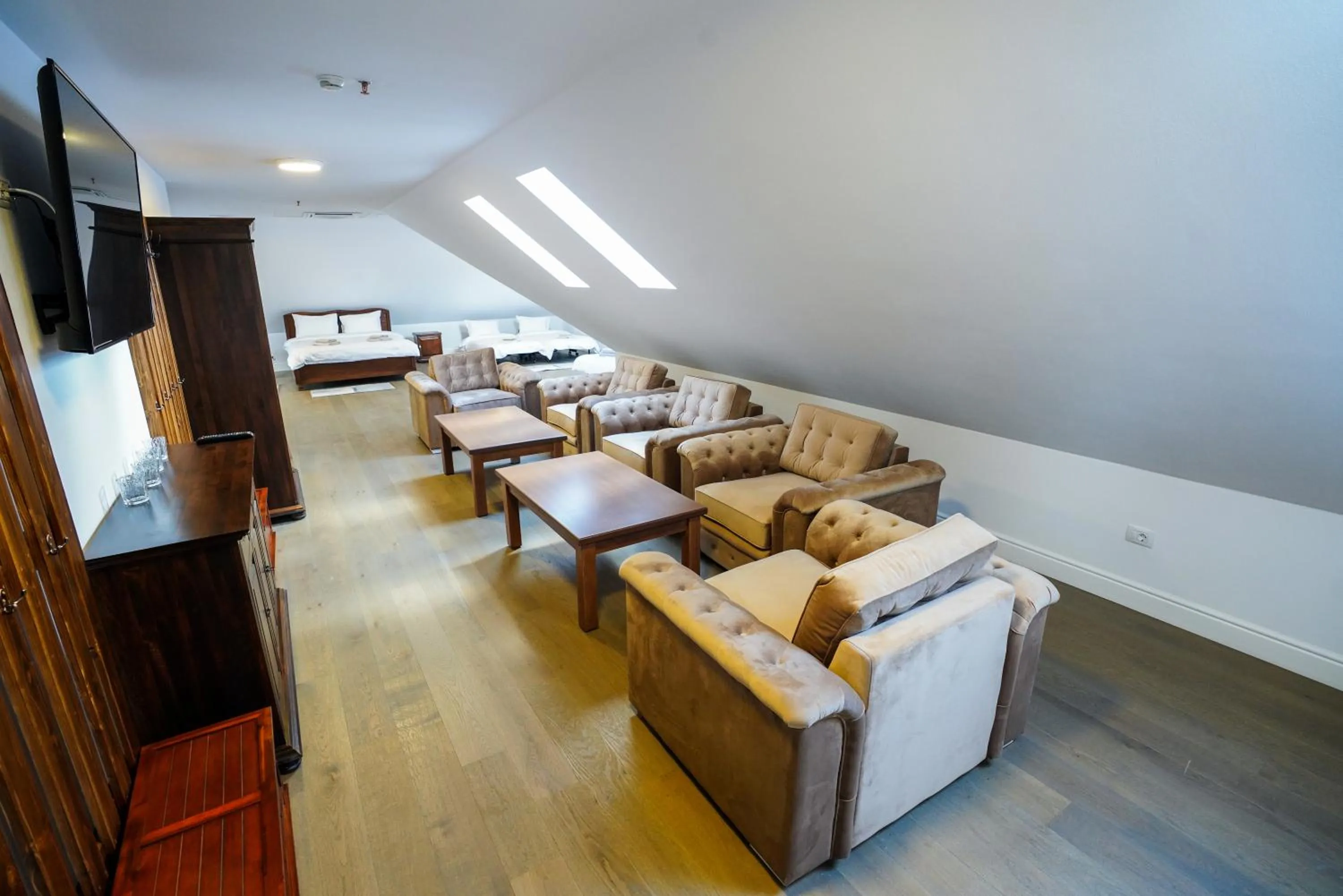 Seating area in Hotel Yara