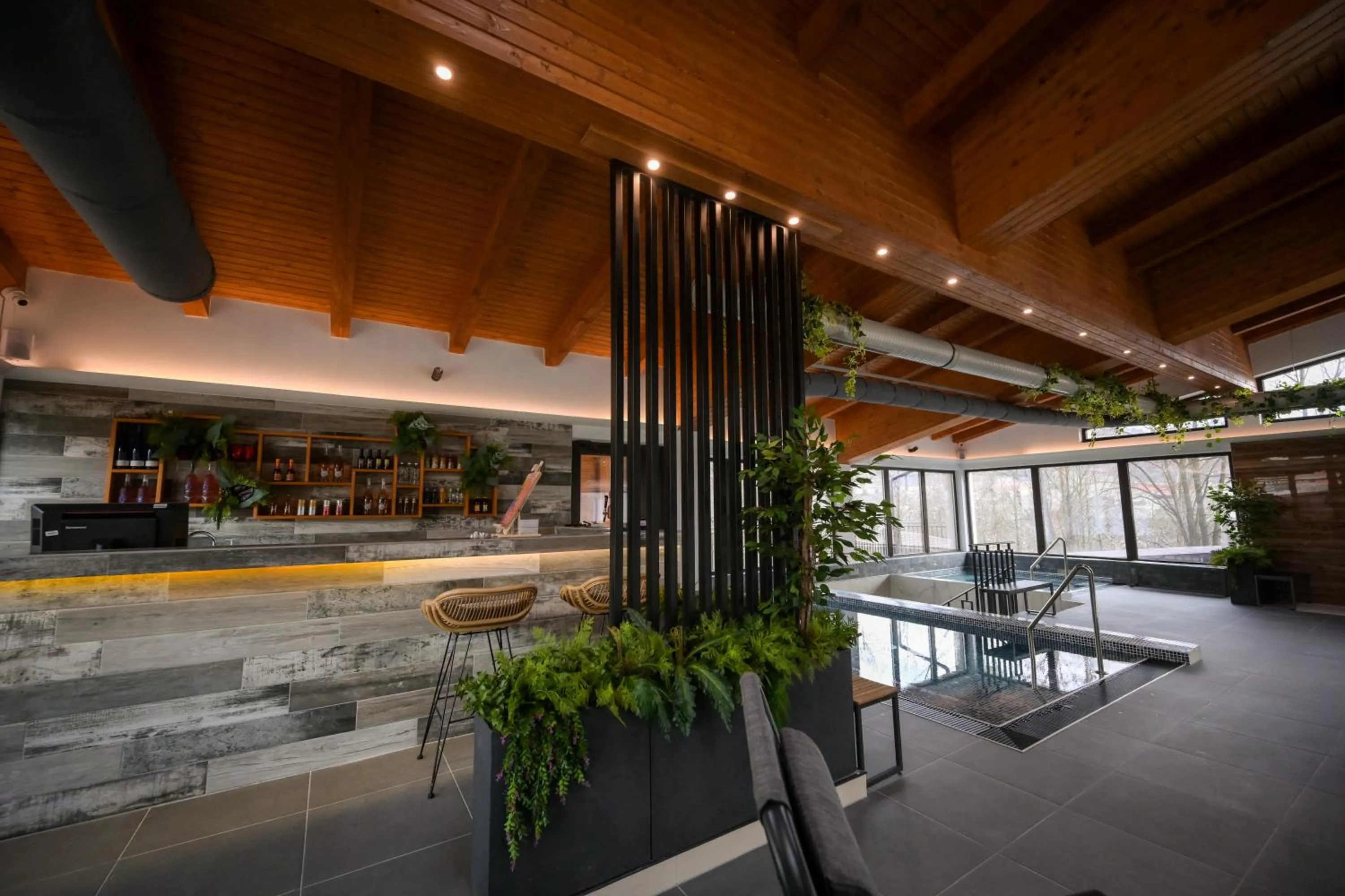 Seating area in Hotel Yara