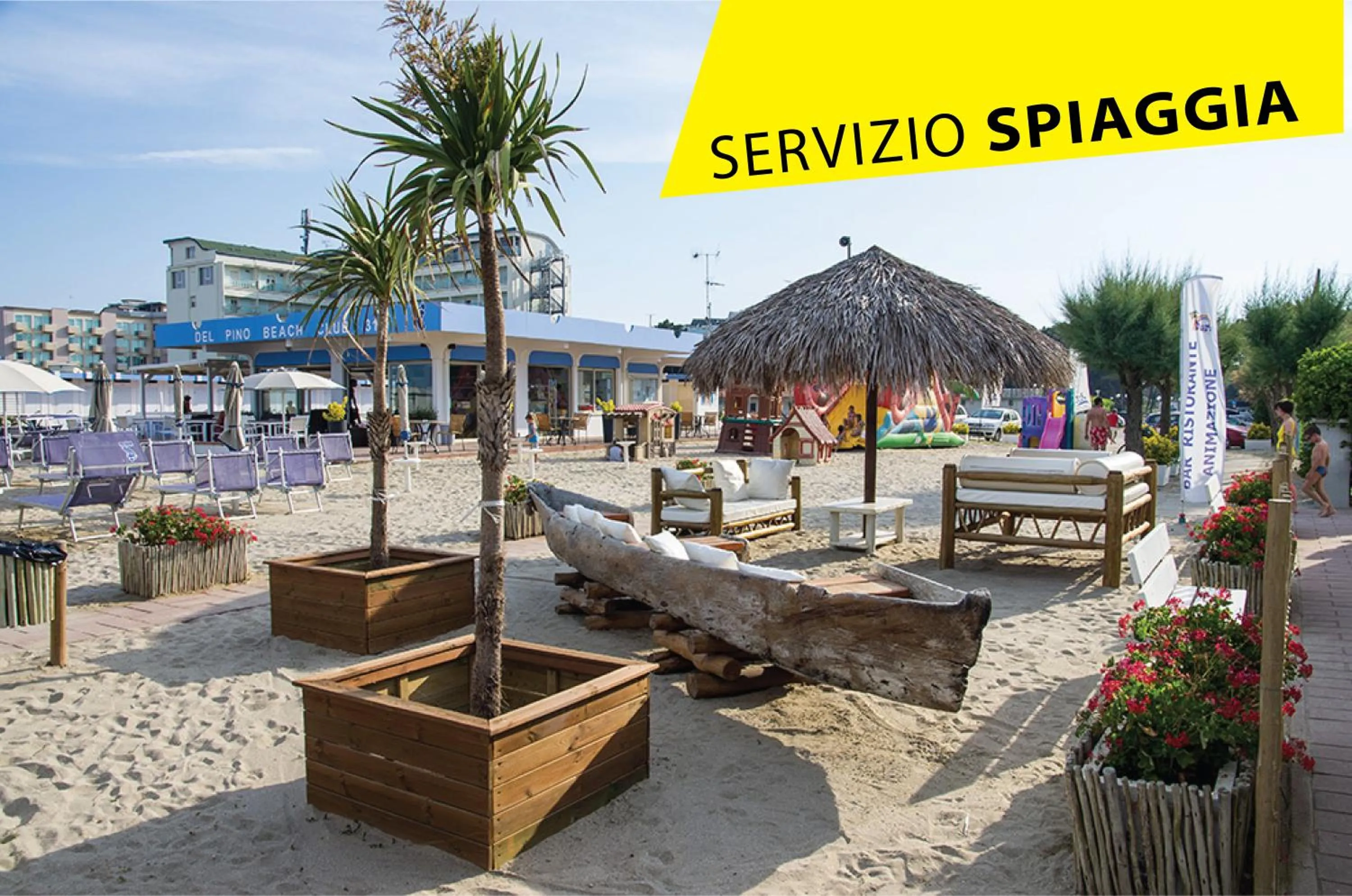 Patio in Hotel Elefantino Grey - Free Brunch & Breakfast Until 13-00 - Vicinissimi a Mirabilandia