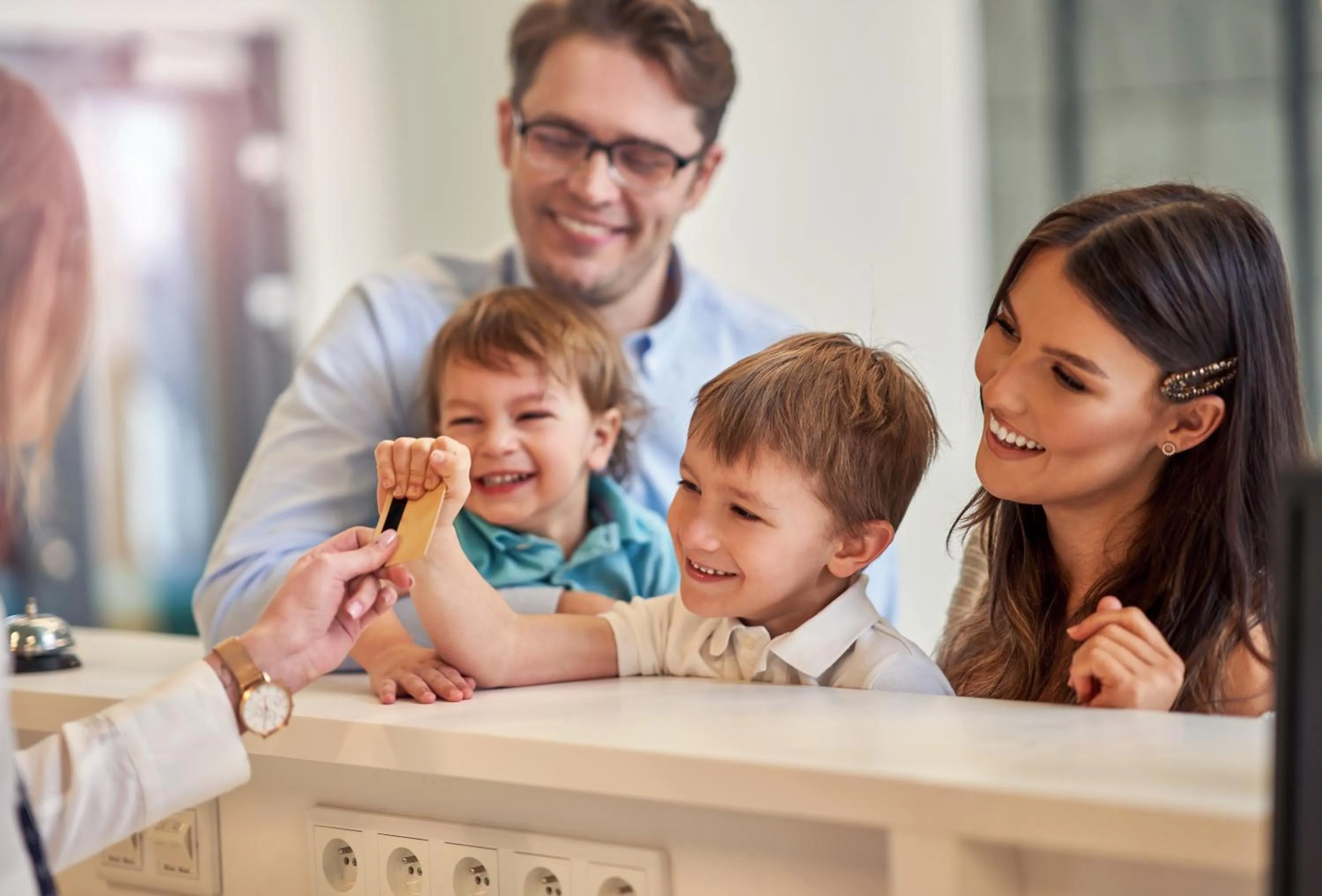 Lobby or reception in Hotel Elefantino Grey - Free Brunch & Breakfast Until 13-00 - Vicinissimi a Mirabilandia