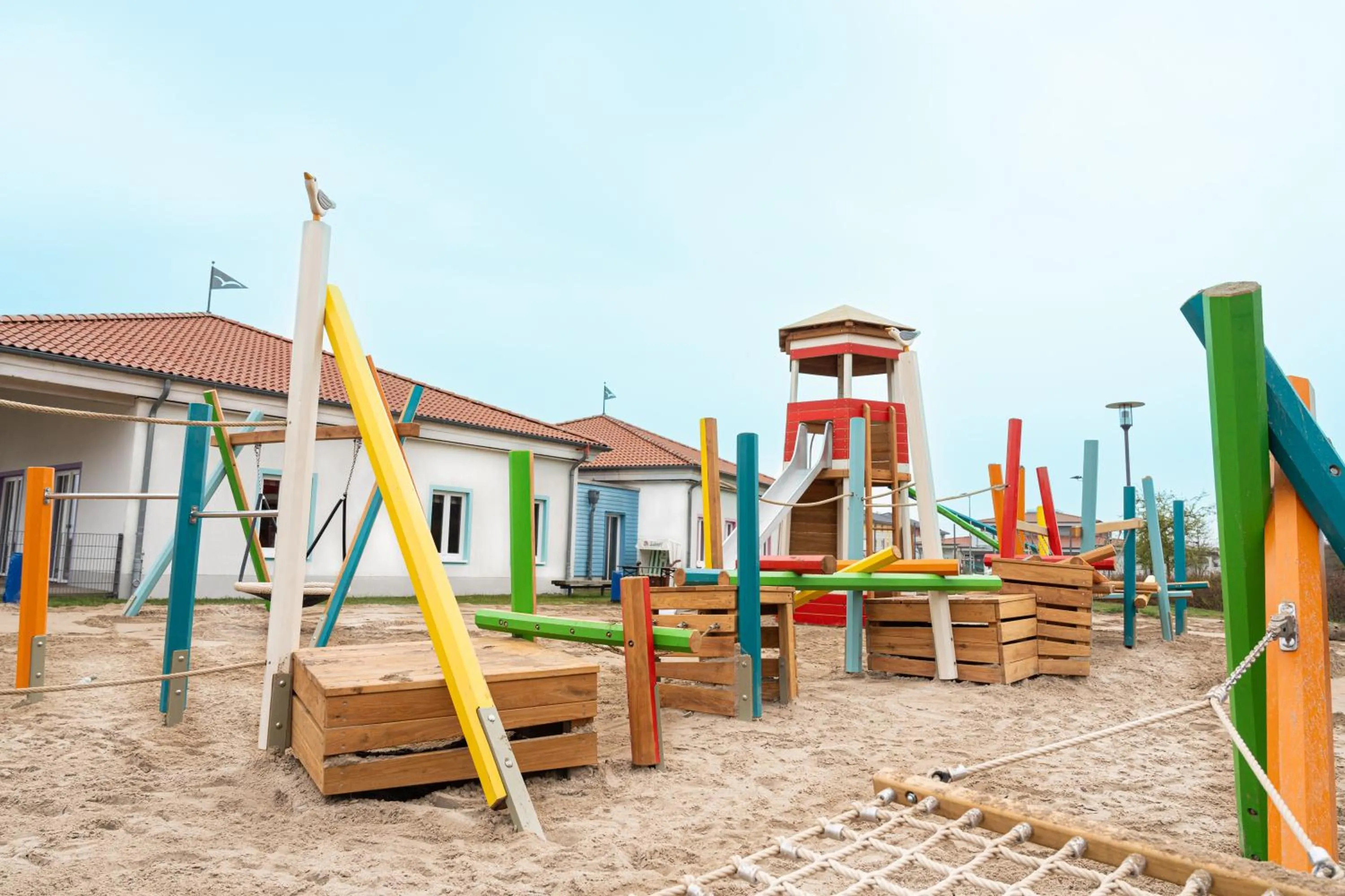 Children play ground in BEECH Resort Boltenhagen