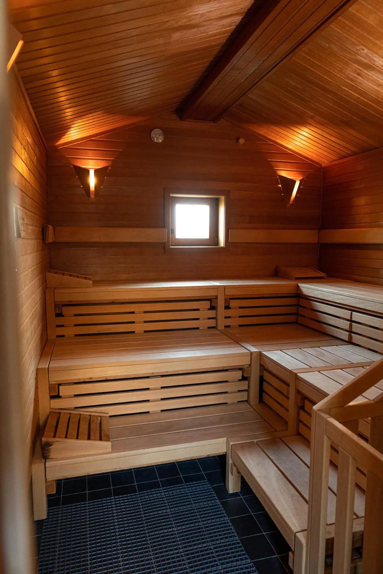 Sauna in BEECH Resort Boltenhagen