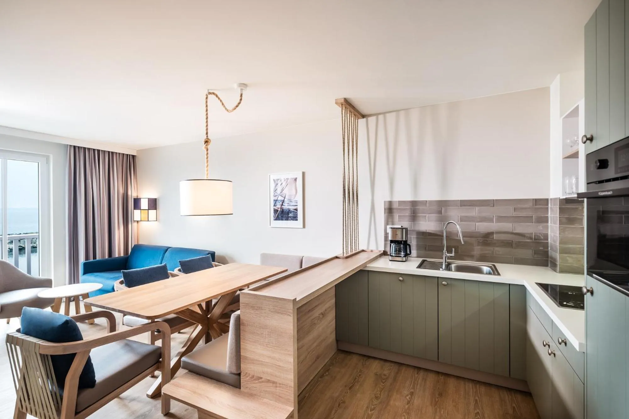 Living room in BEECH Resort Boltenhagen