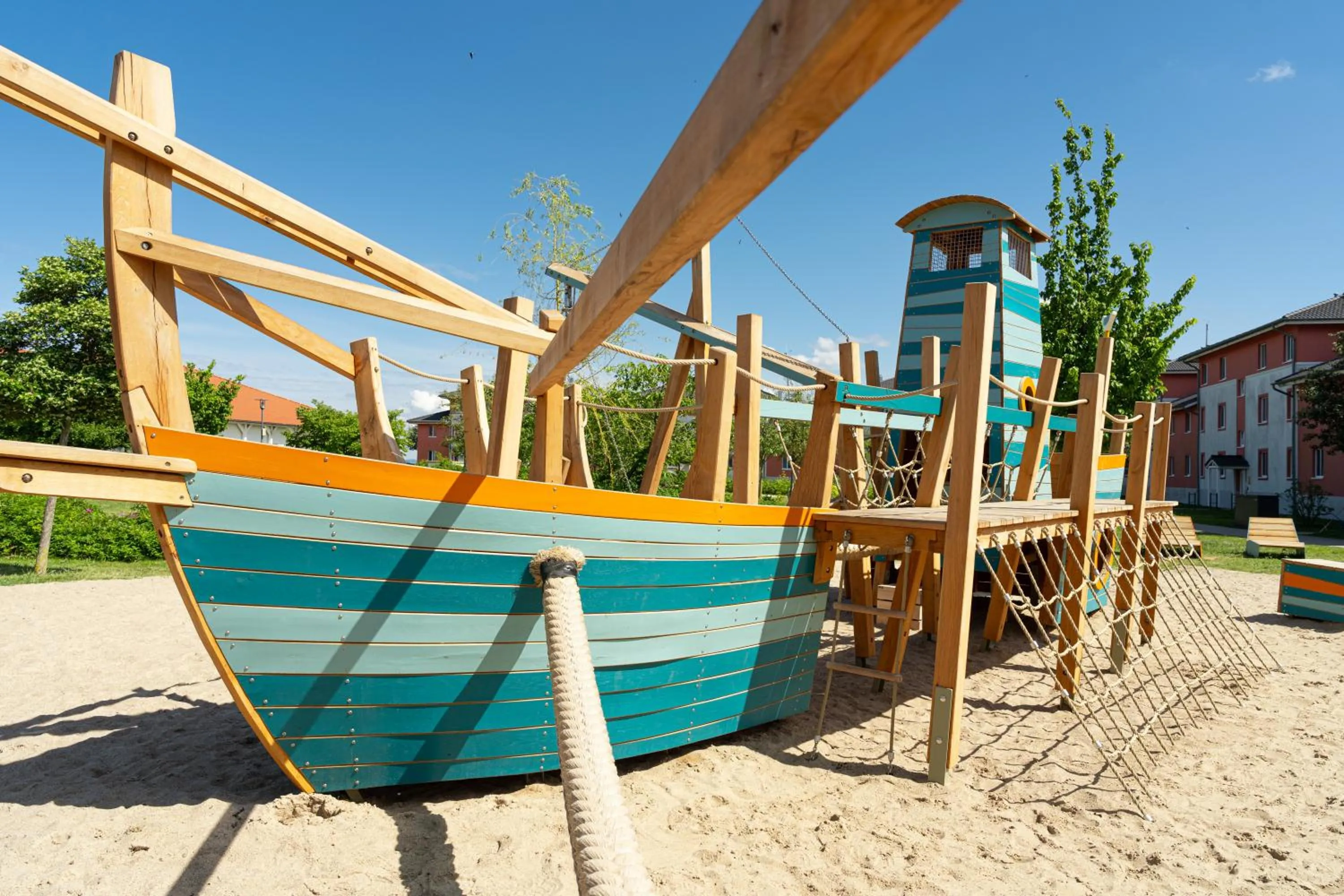 Children play ground in BEECH Resort Boltenhagen