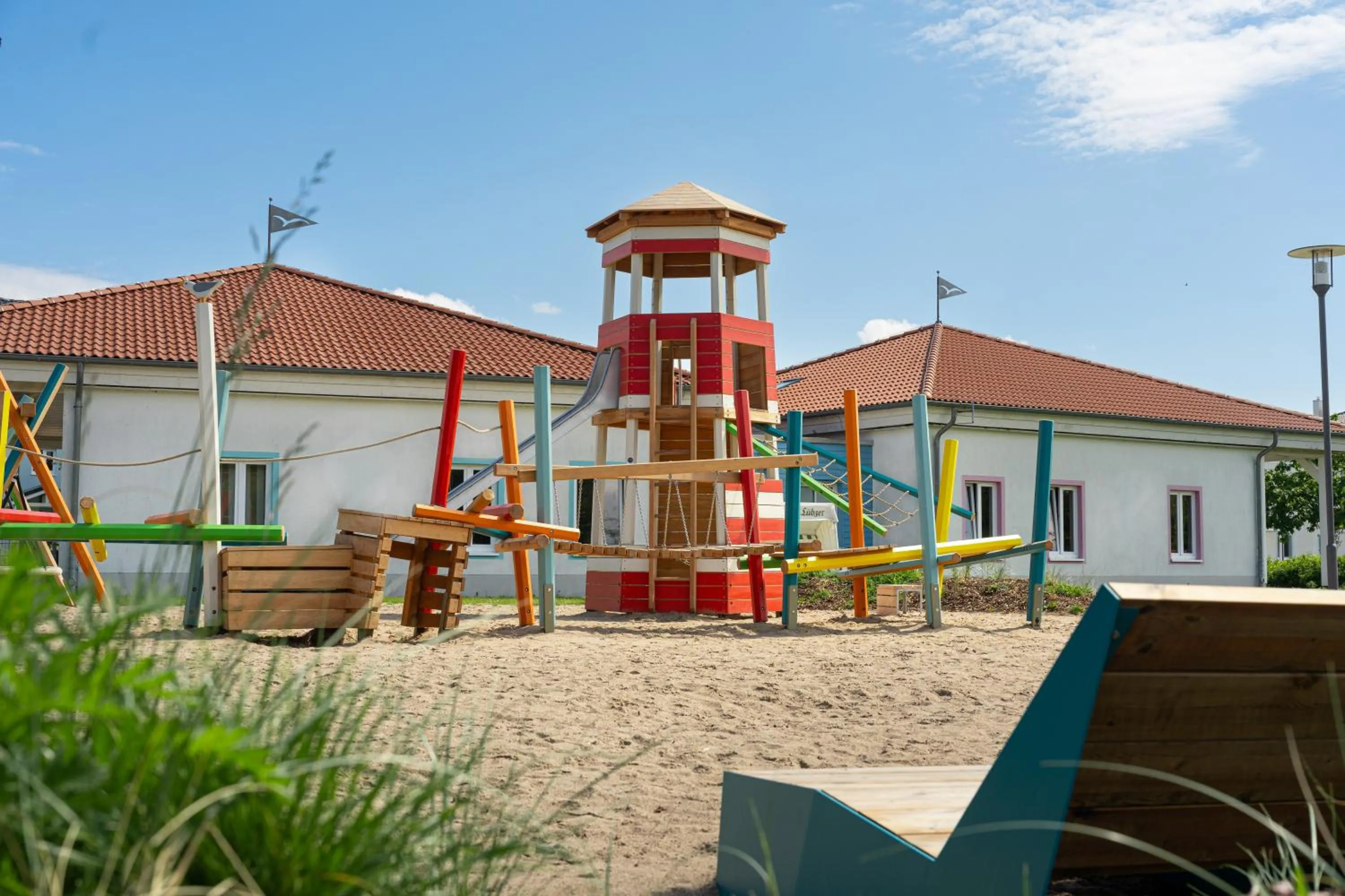 Children play ground in BEECH Resort Boltenhagen