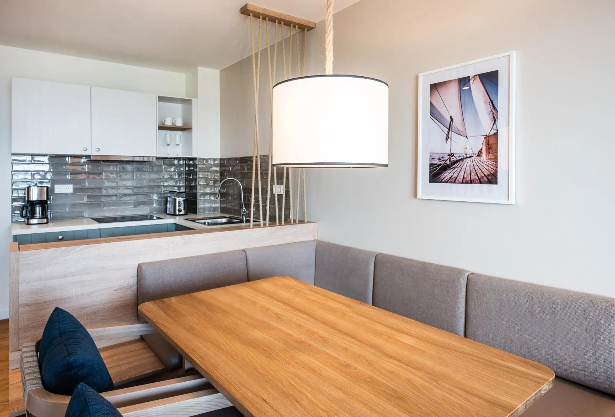 Dining area in BEECH Resort Boltenhagen