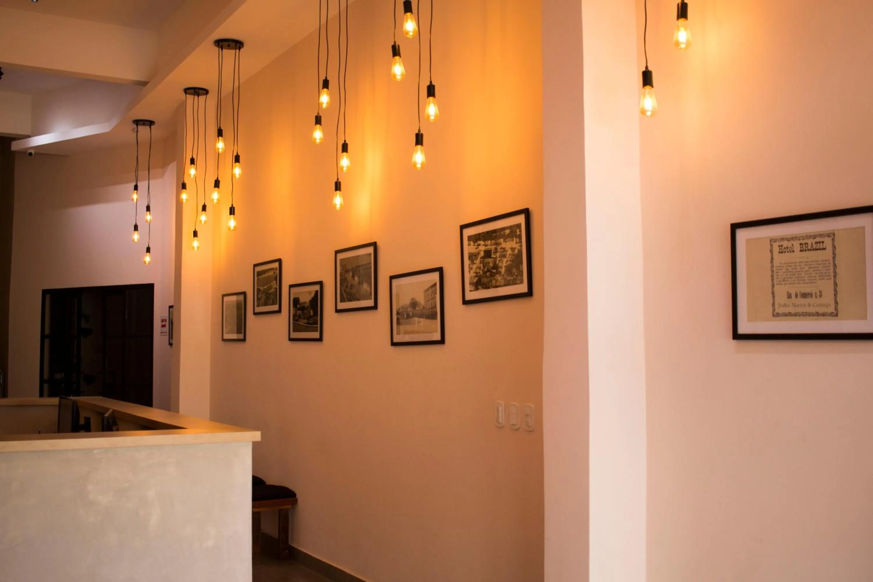 Lobby or reception in Hotel Prainha