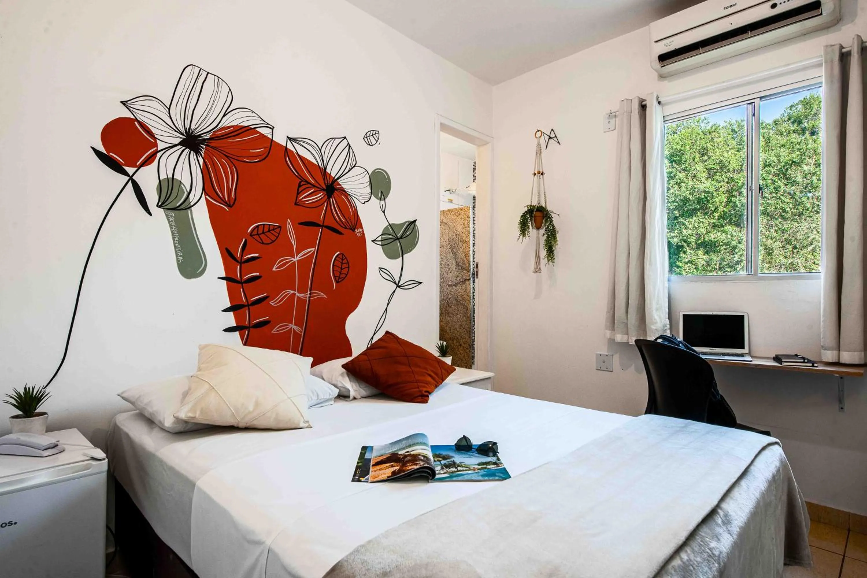 Bed in Hotel Prainha