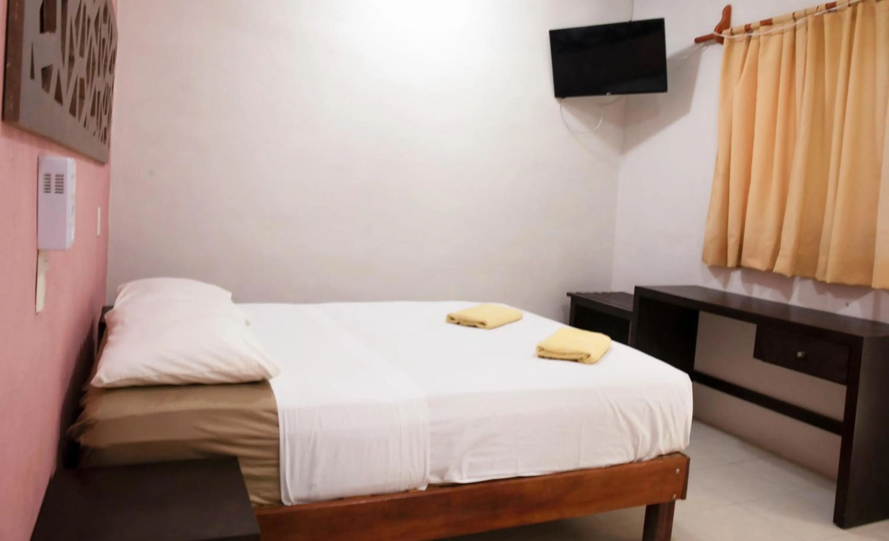 Bed in Hotel Los Arcos Holbox